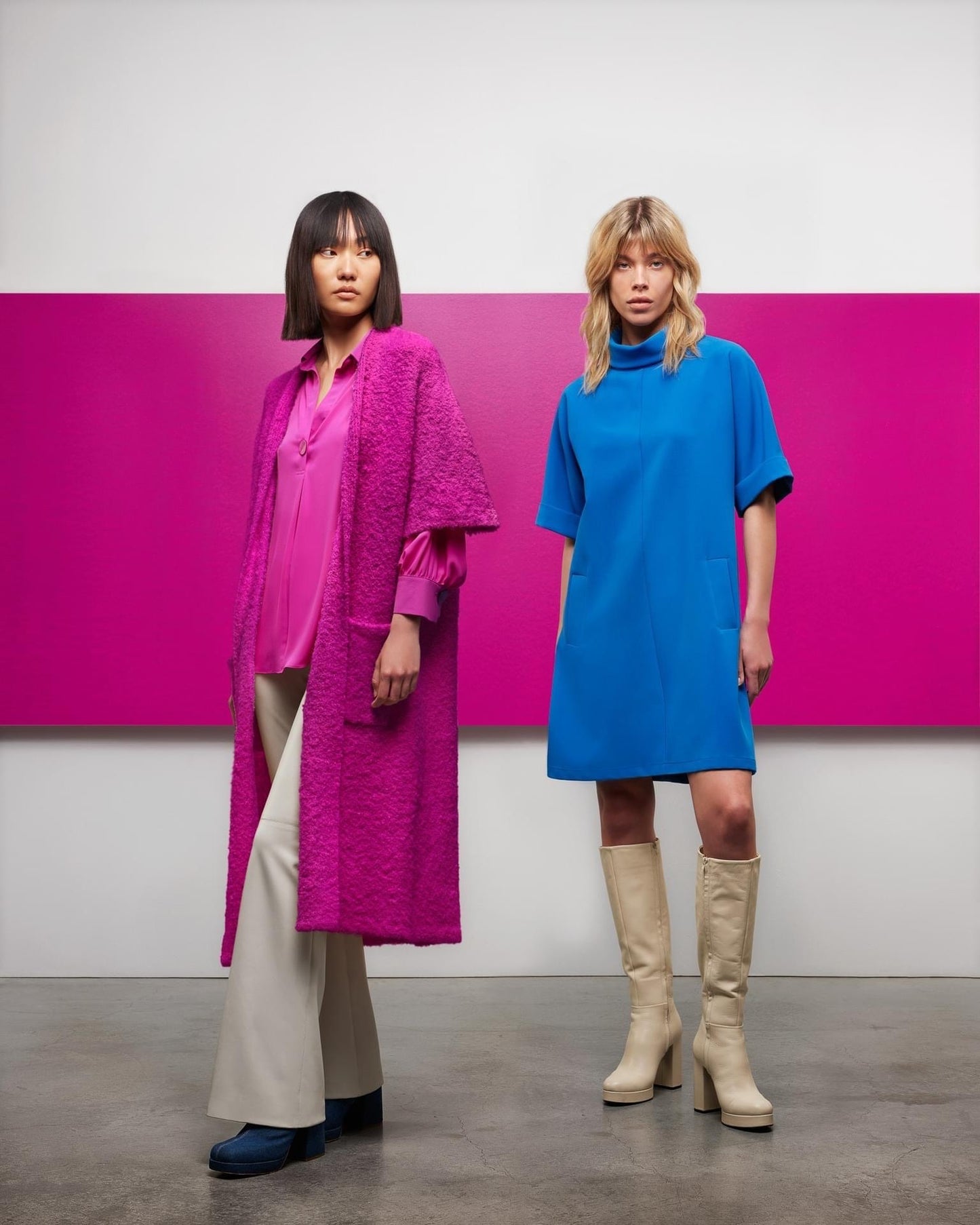 Mouwloze gilet DEBBIE in fuchsia - Senso ( S9342 )
