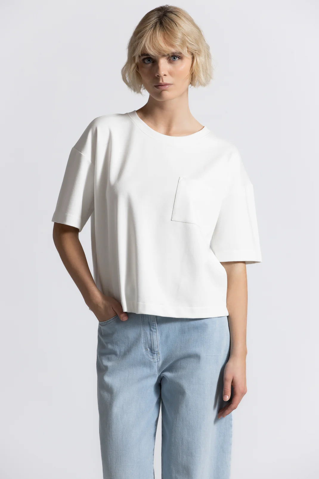 Ecru t-shirt SALOR - Gigue