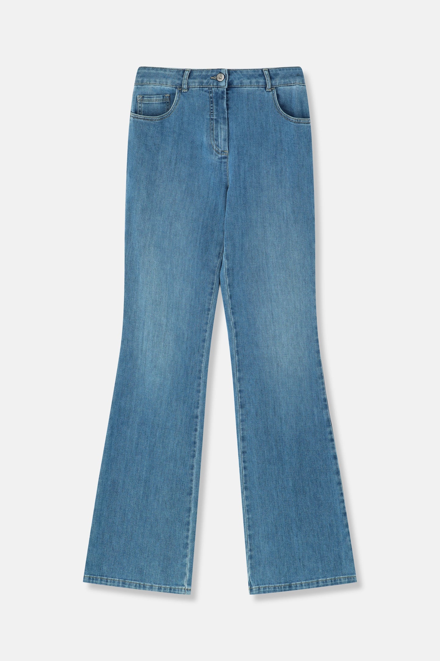Blauwe flared jeans ROSKO - Gigue