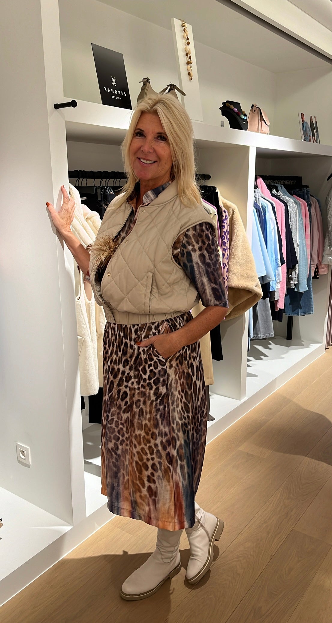 Lang kleed FATI MAX - Farah Fashion