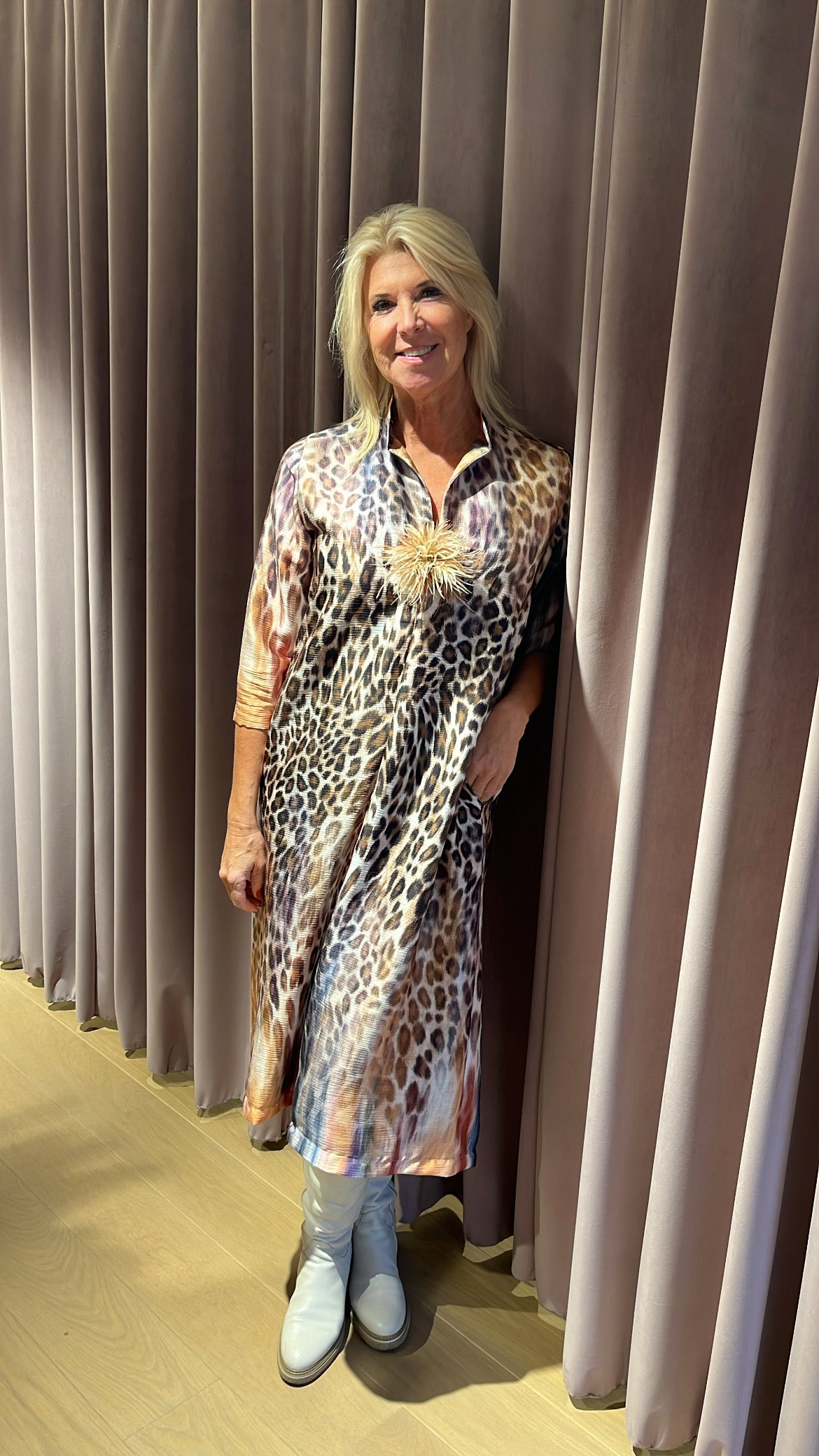 Lang kleed FATI MAX - Farah Fashion
