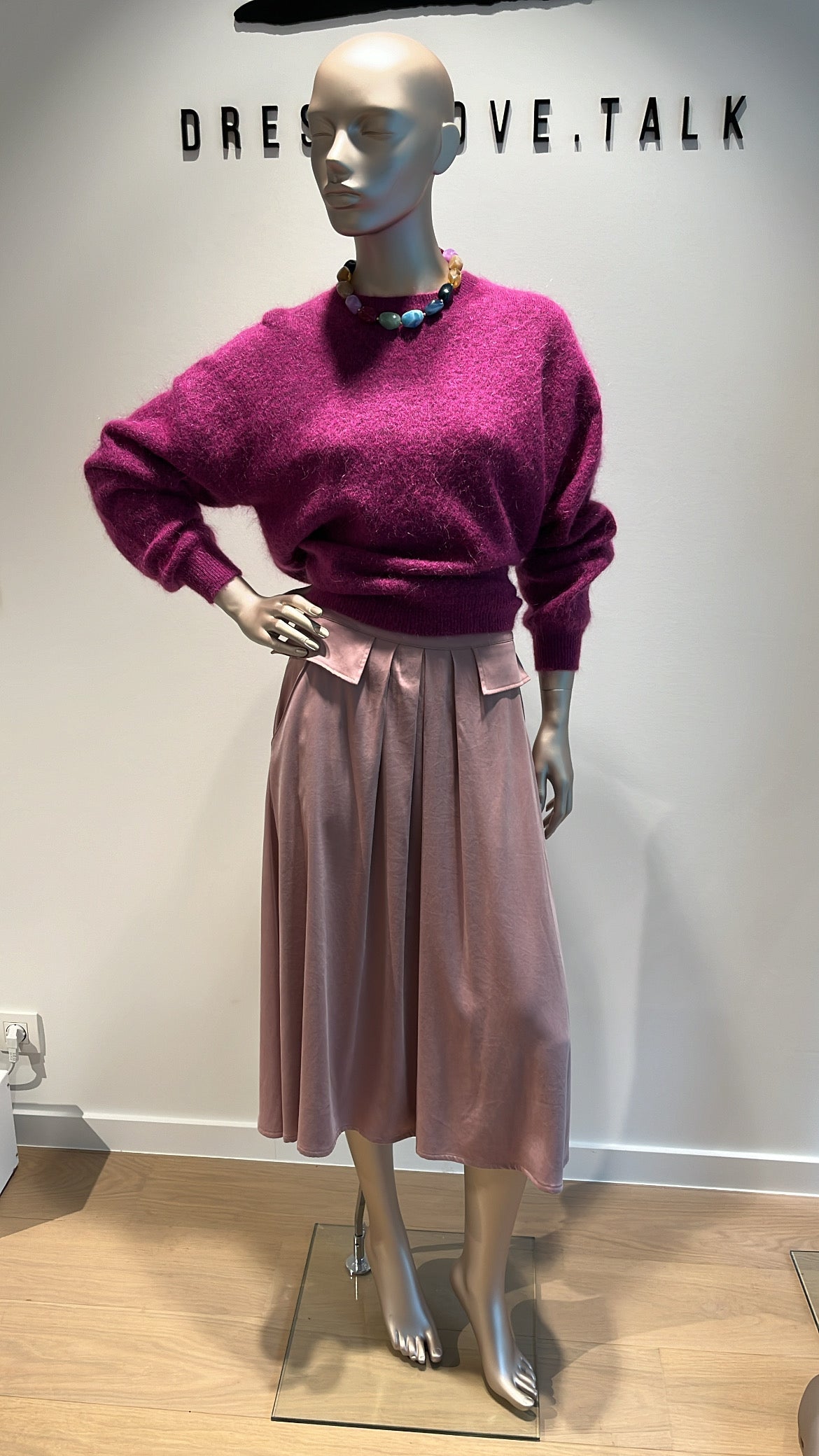 Farah Fashion - rok - Hugo - roze