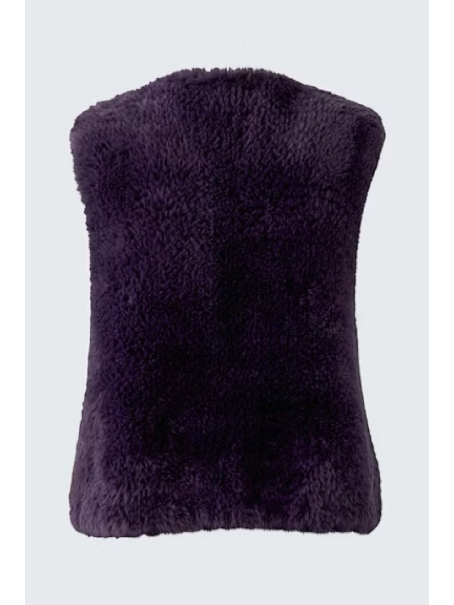 Oui - gebreide mouwloze vest (98077)