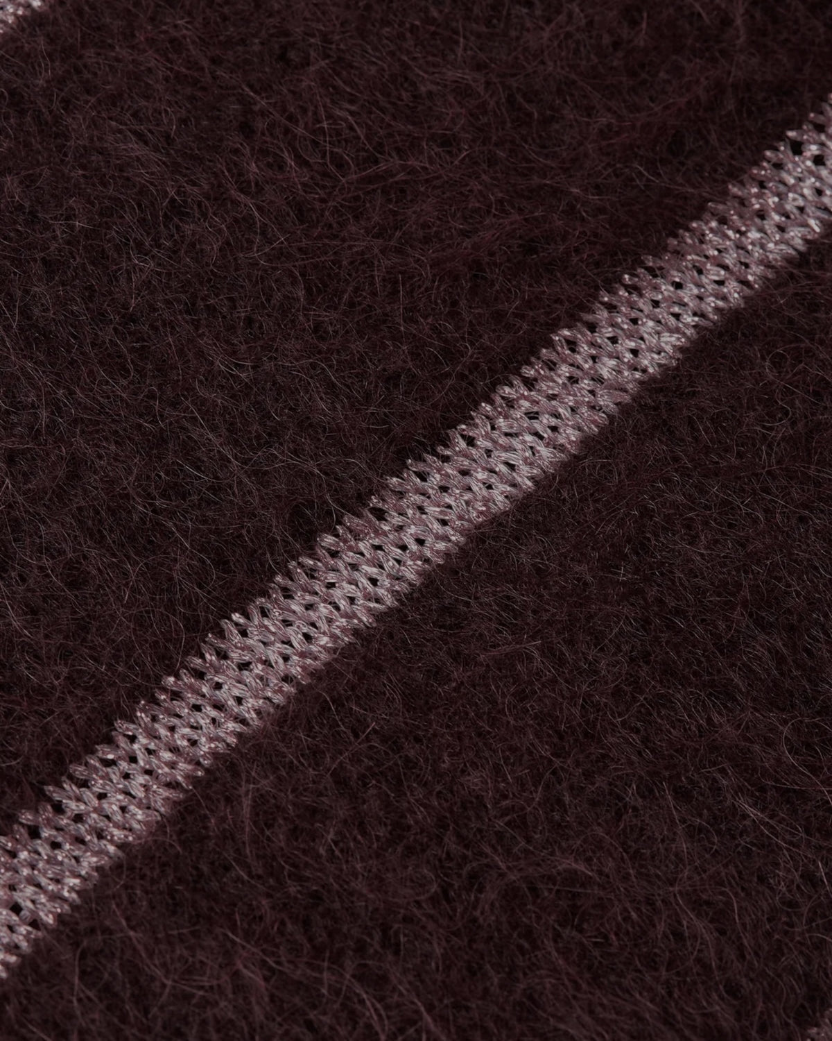 Beaumont Helene Pullover Plum – alpaca damestrui met lurex