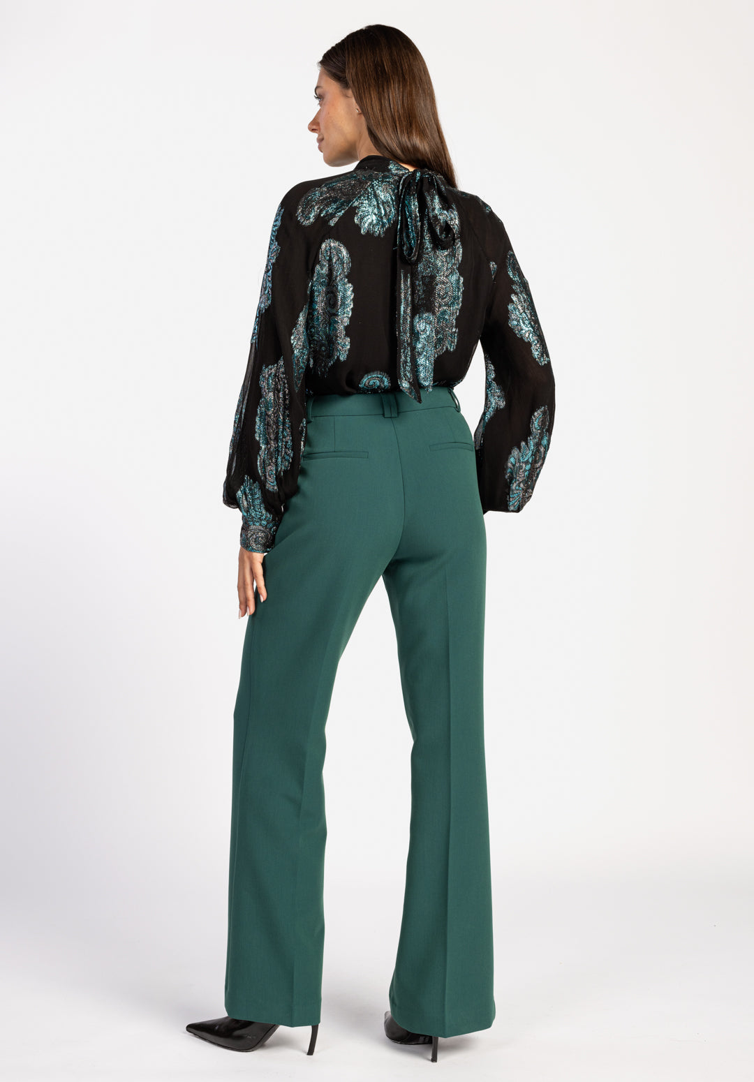 CHANTALLE broek groen - Aaiko