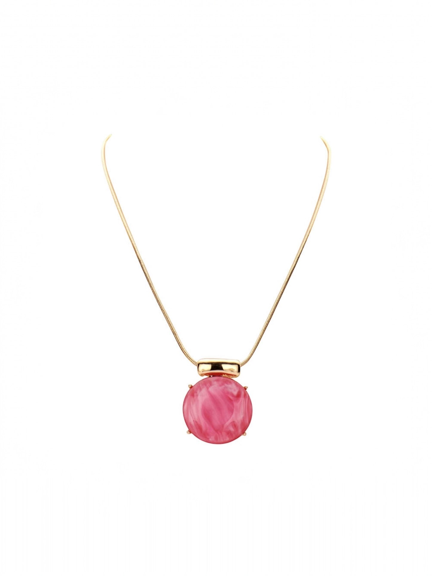 Ketting KINDI fuchsia - Les Cordes