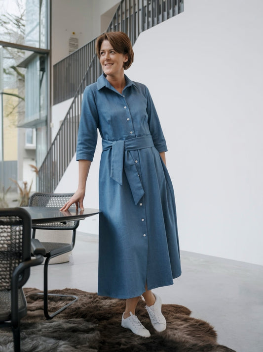 Jeanskleed lang BOBO - Farah Fashion