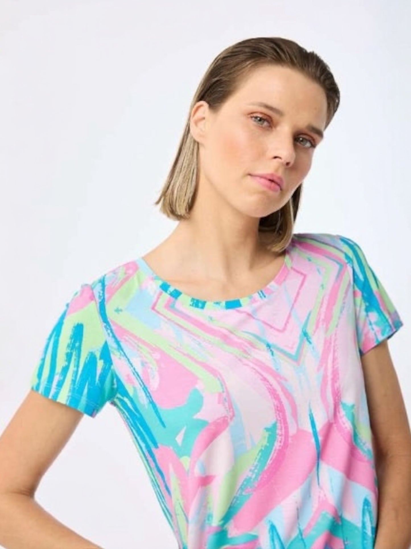 Kleurrijke t-shirt TED435 - Leo&Ugo
