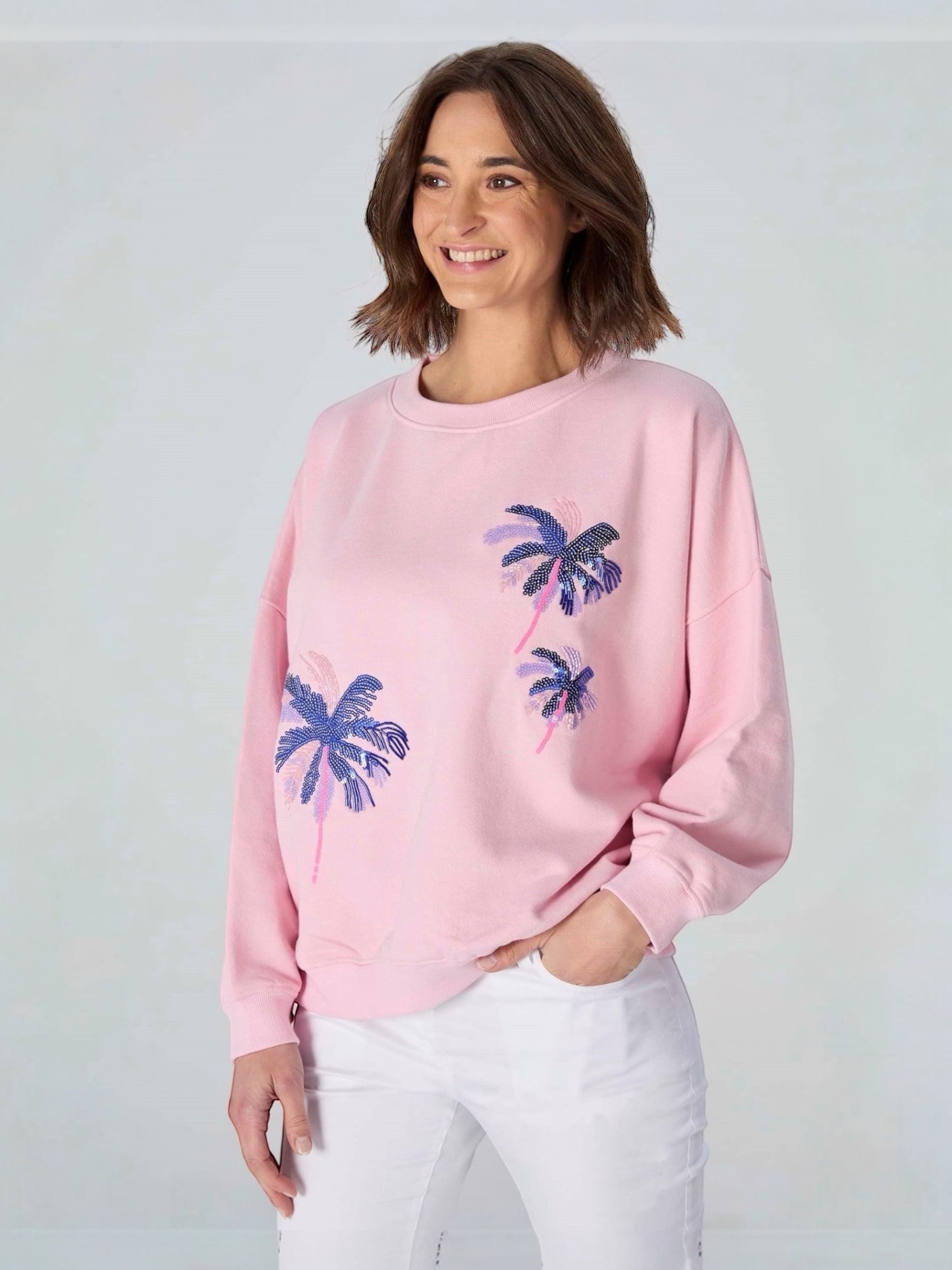 Roze sweater ORELIE - Blue Bay