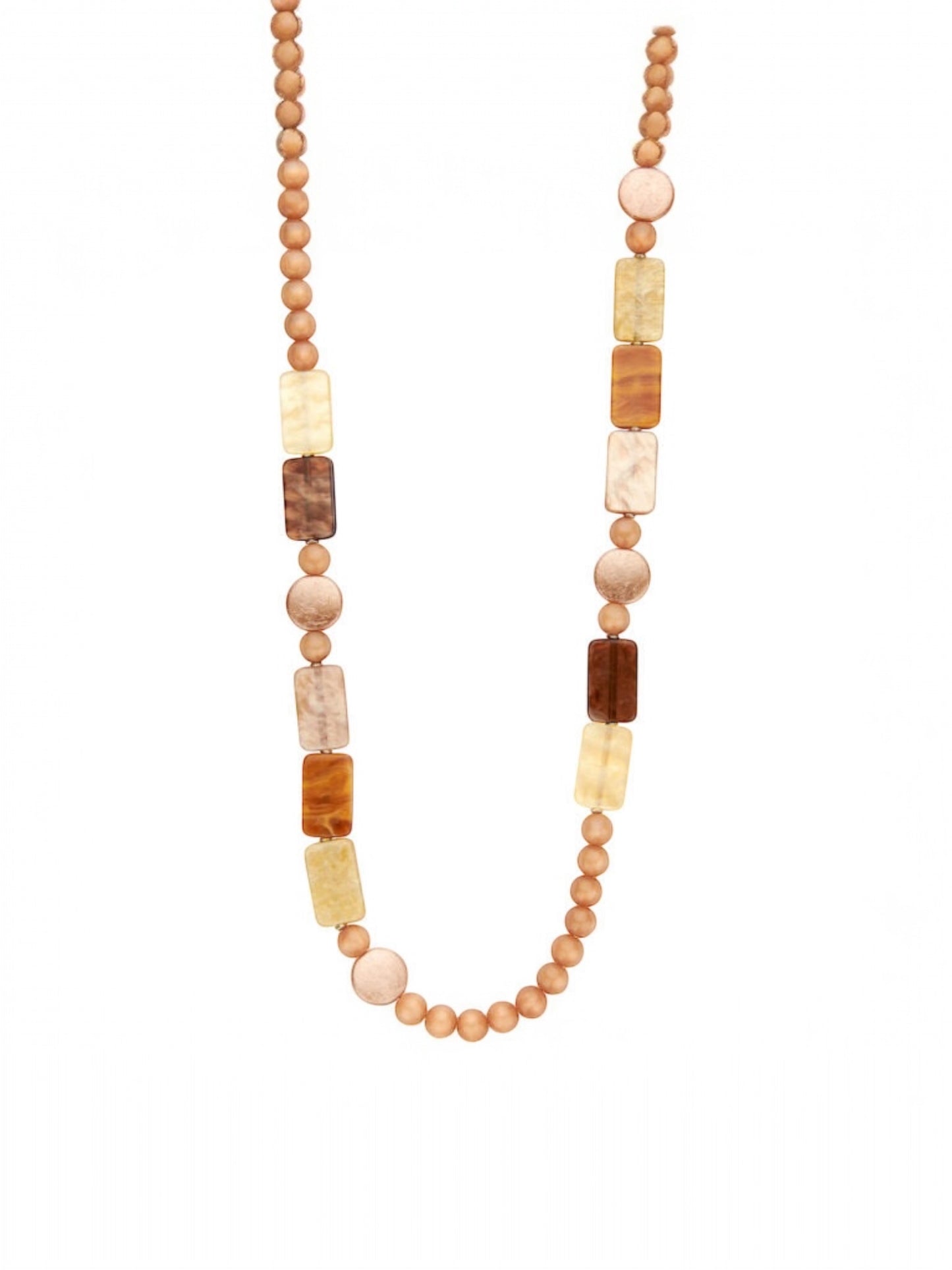 KESIA ketting beige - Les Cordes