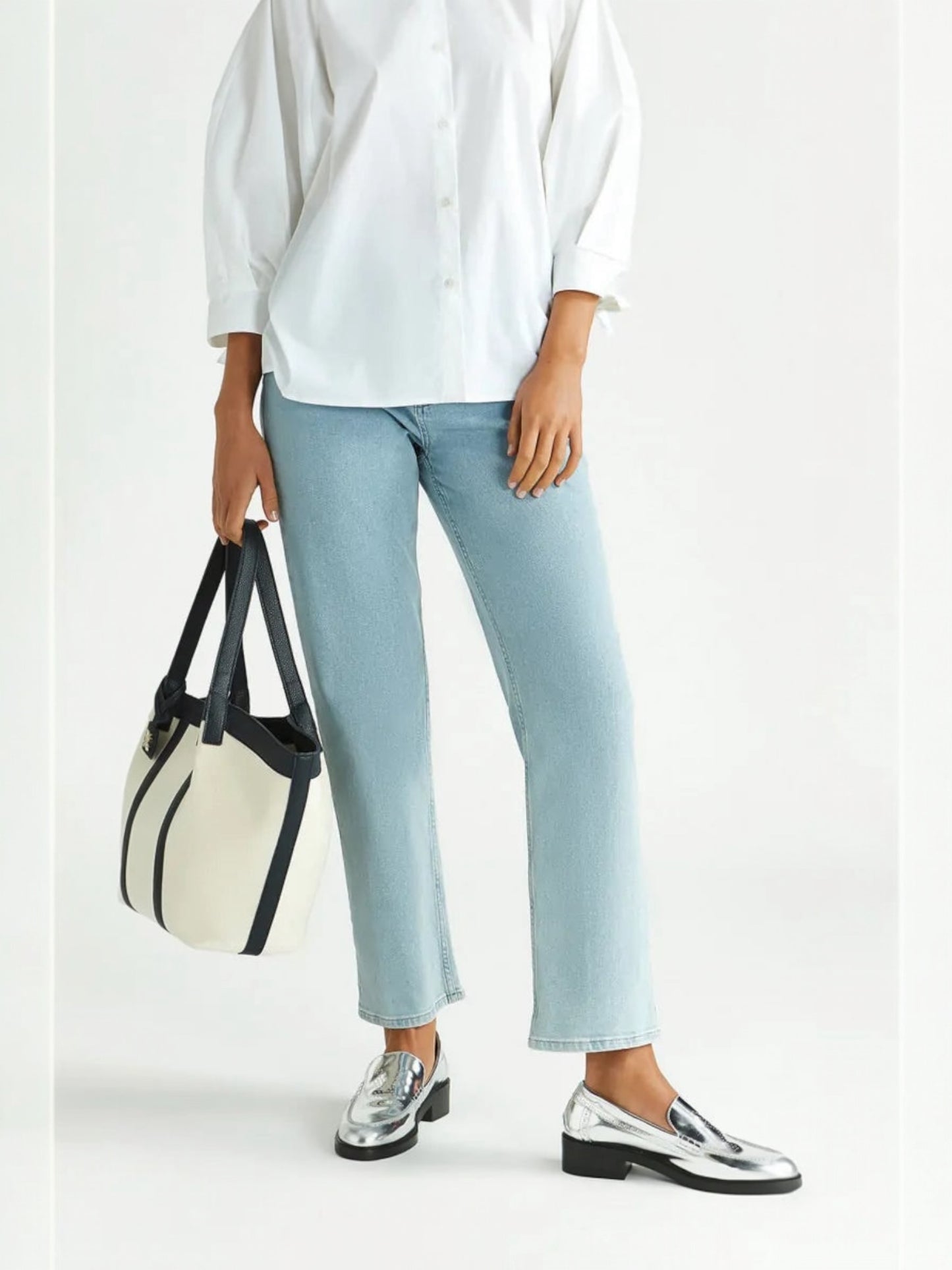 Jeansbroek met smalle pijpen PAULA - Xandres