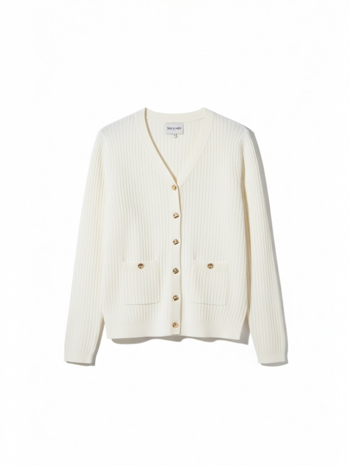 Gilet ecru Leo&Ugo KH986