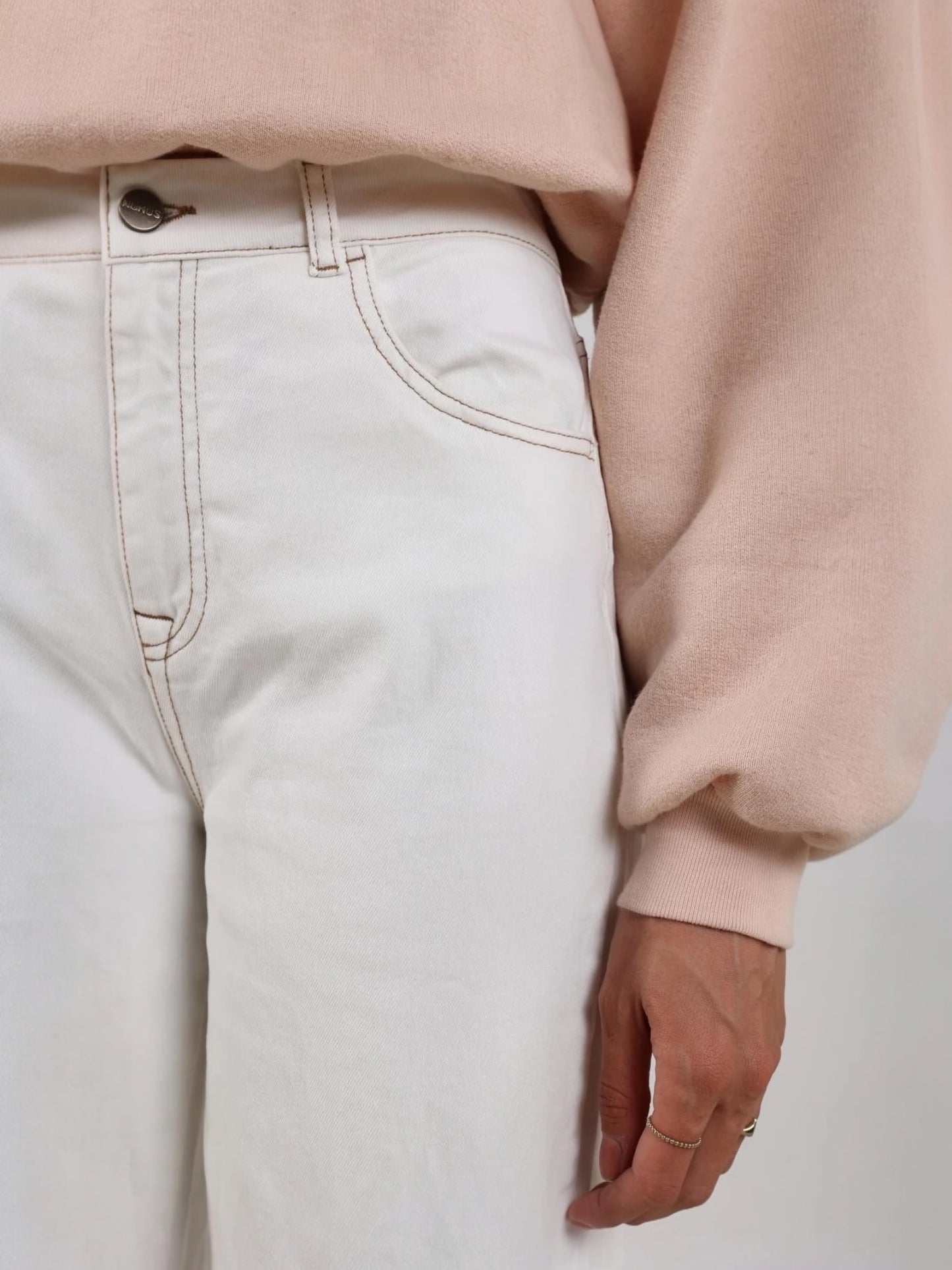 Nukus - ABBY jeans off-white