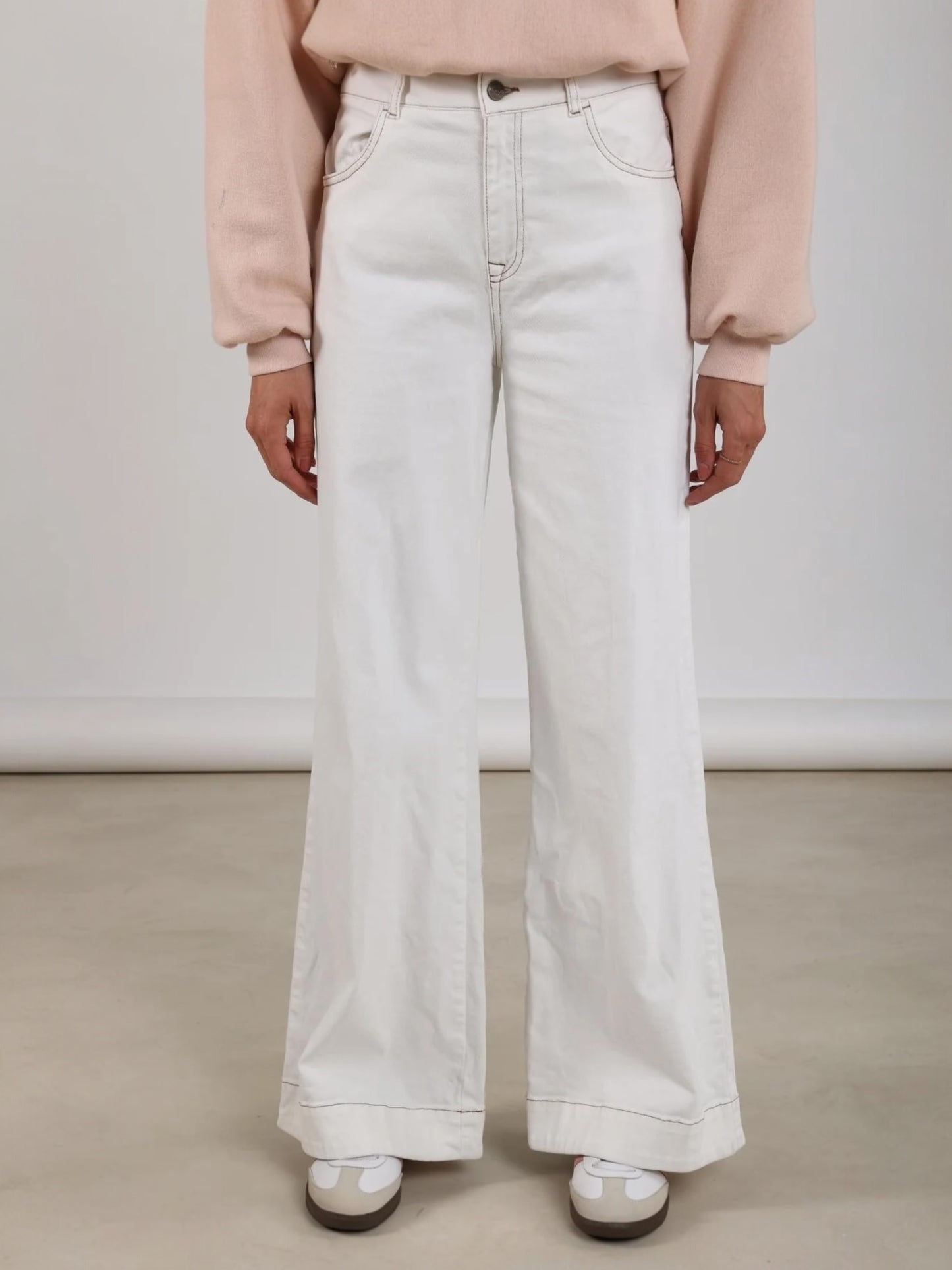 Nukus - ABBY jeans off-white