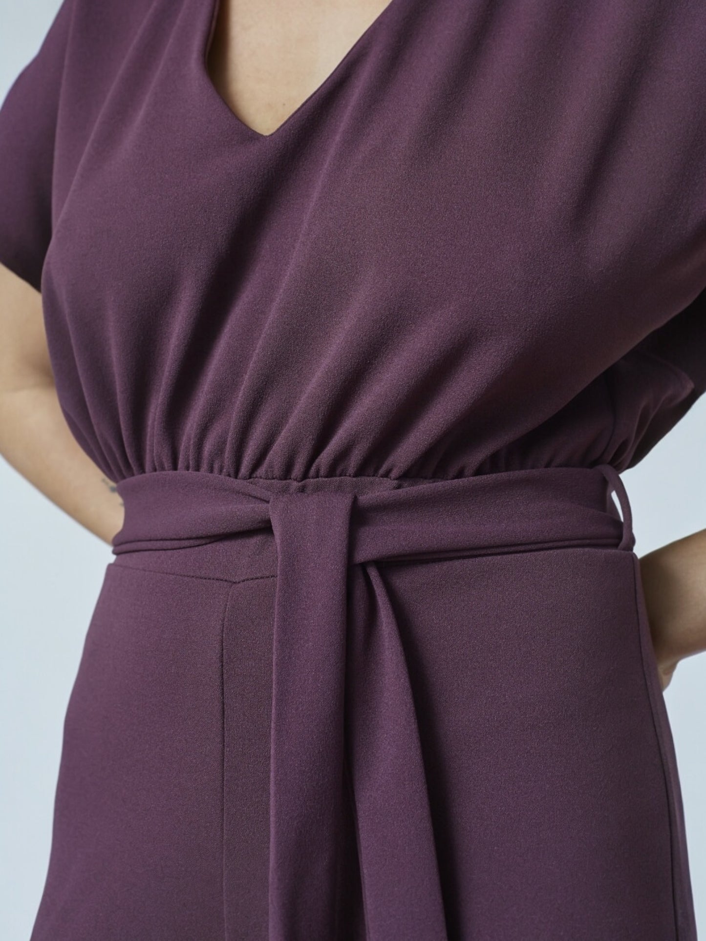Sisterspoint - jumpsuit GIRL.JU-V bordeaux