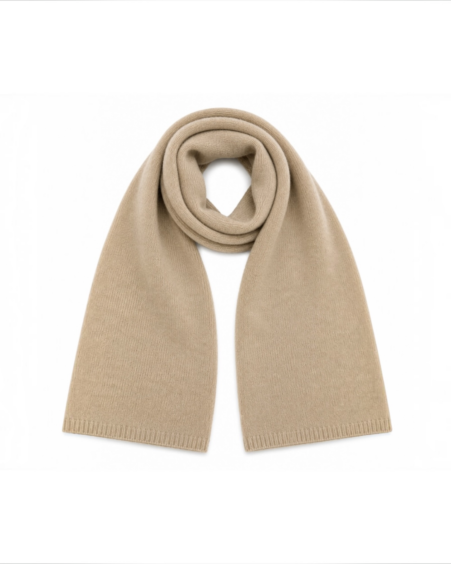 TWNS THE LABEL Vail Sjaal greige| Luxe Raccoon Blend Dames