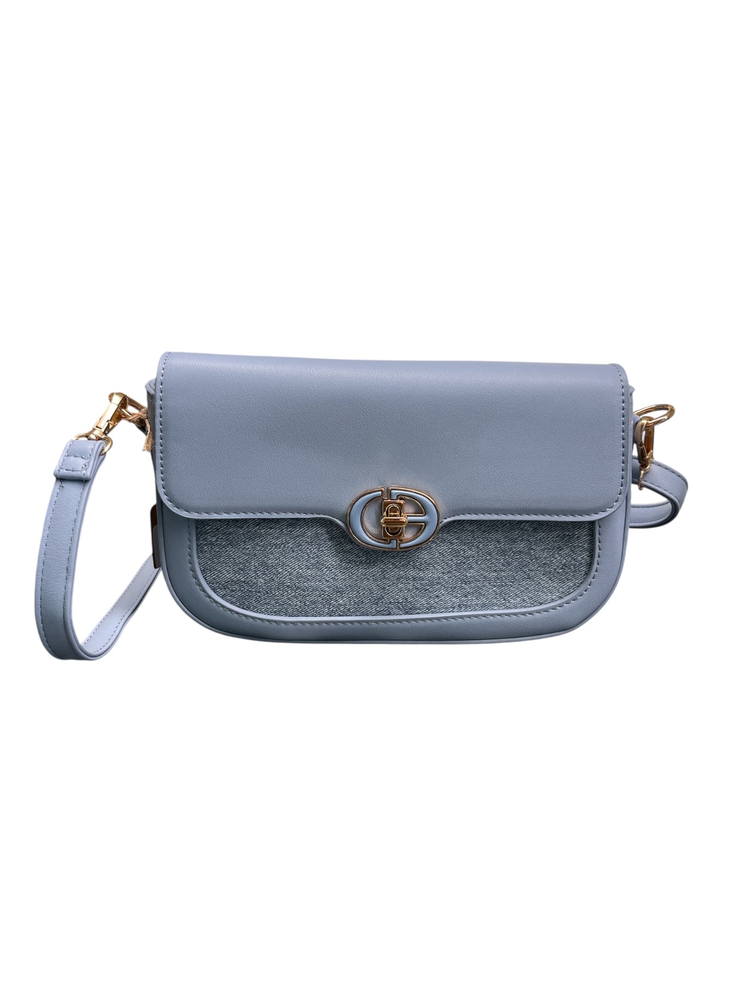 Handtas jeansblauw