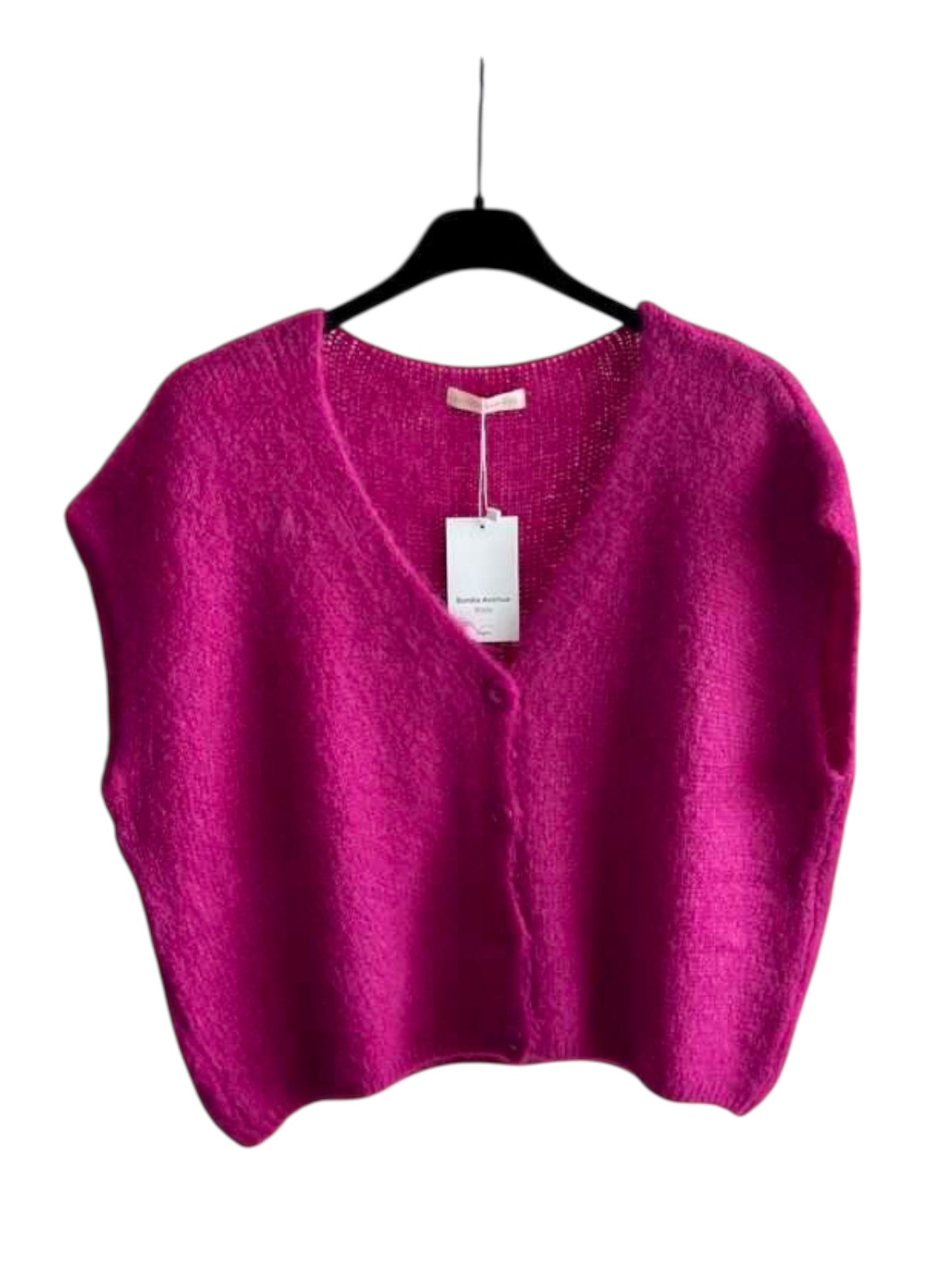 Mouwloze gilet FELIZ wild orchid - Bonita Avenue