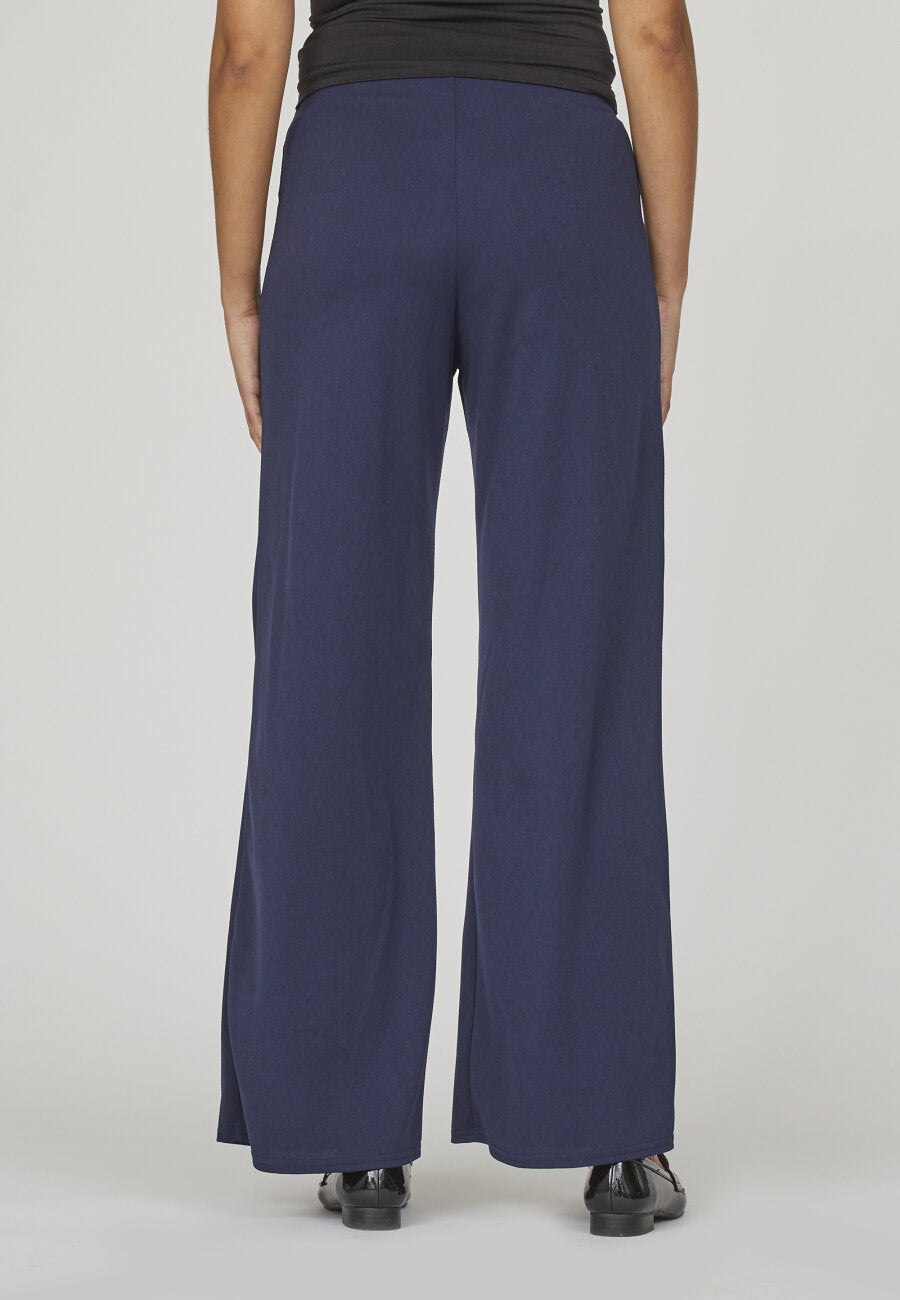 Blauwe losse broek GLUT hoge taille - Sisterspoint