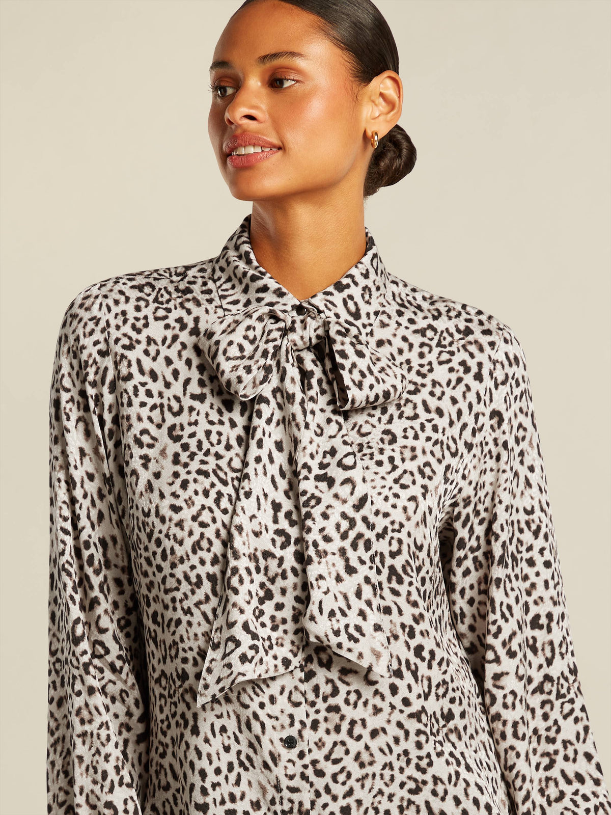 Beaumont - MEREL bloes luipaardprint