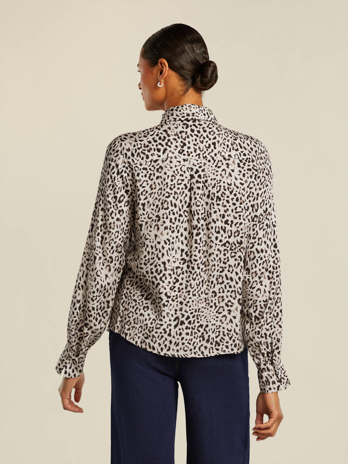 Beaumont - MEREL bloes luipaardprint
