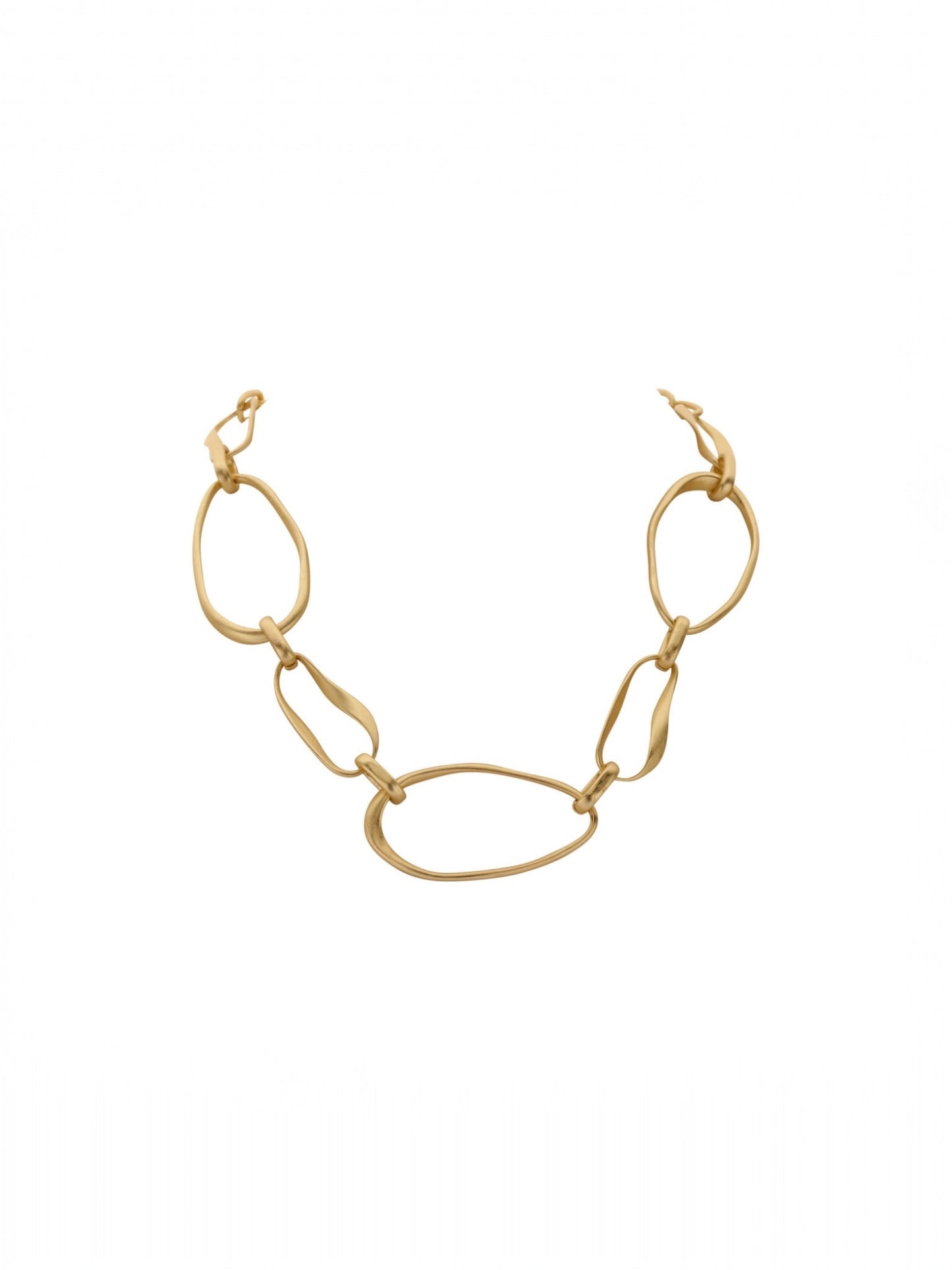 Les Cordes - DEEF MATTE GOUDEN KETTING
