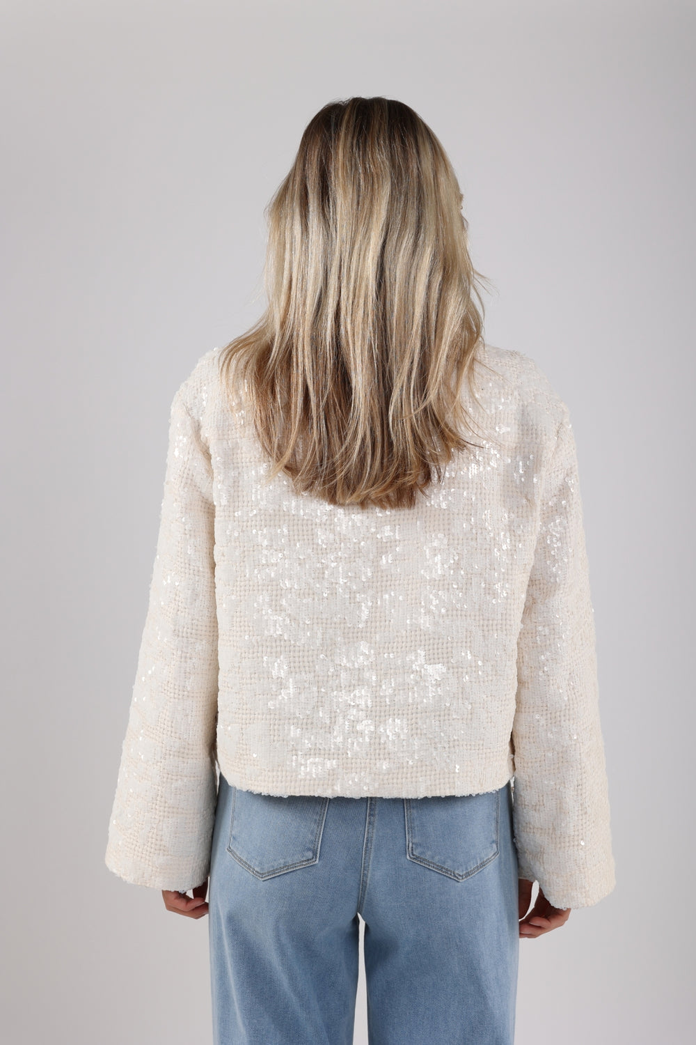 Nukus - AVA jacket paillet - off white