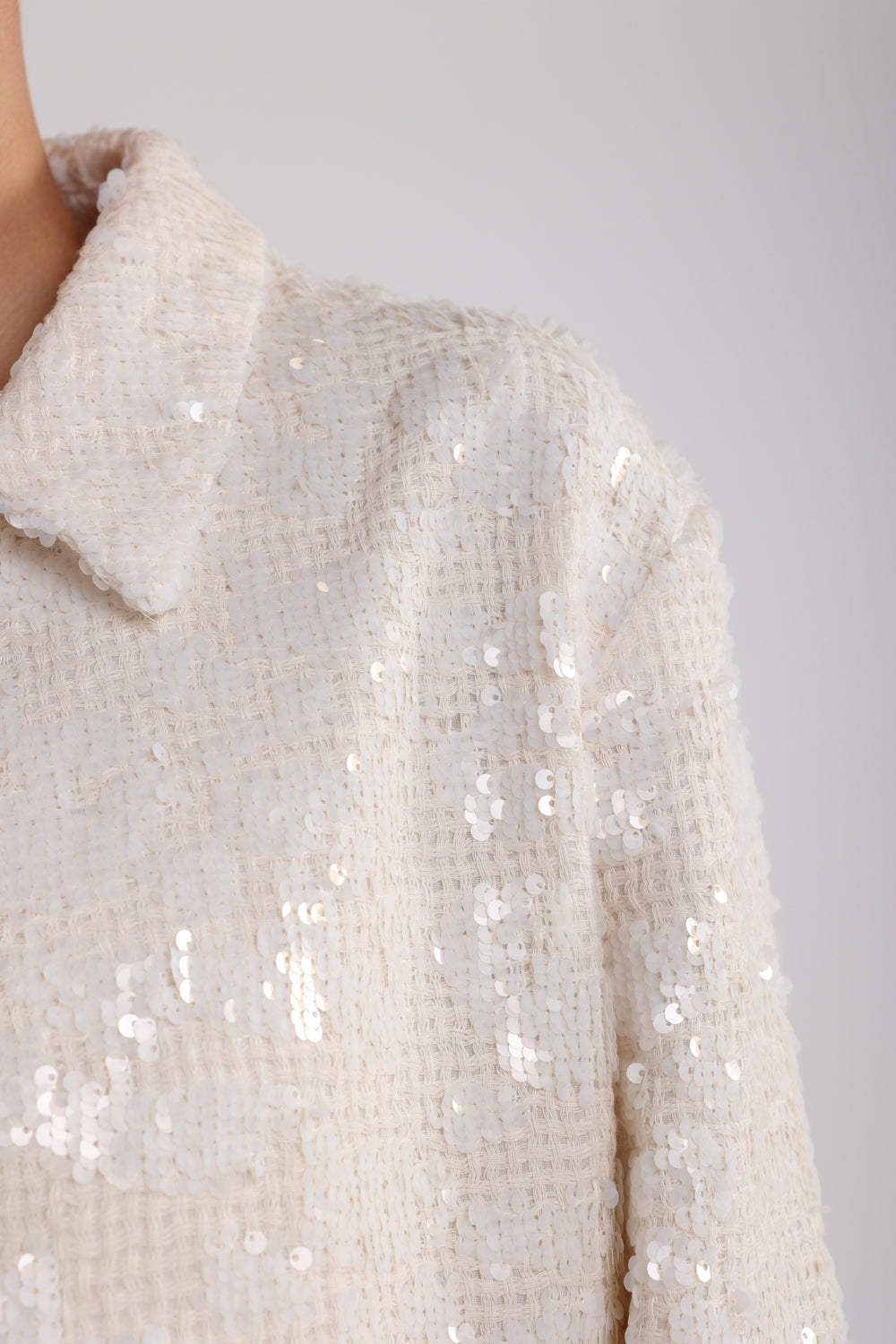AVA JACKET PAILLET | OFF WHITE | NUKUS