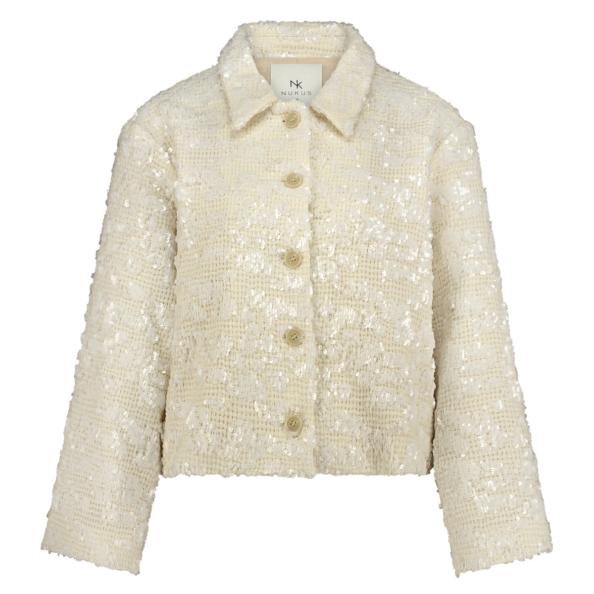 Nukus - AVA jacket paillet - off white