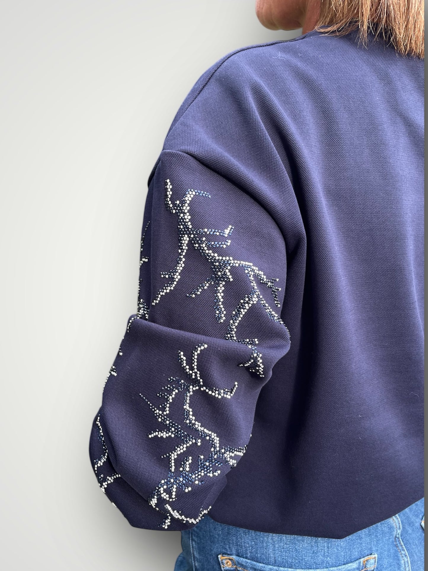 Nukus - Sweater SUZANNE navy