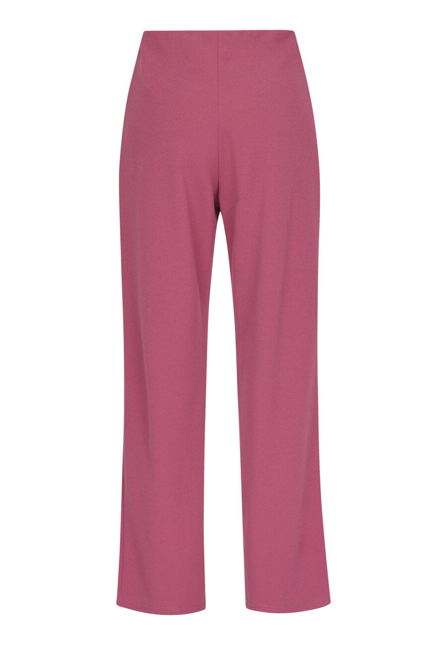 Roze losse broek GLUT hoge taille - Sisterspoint