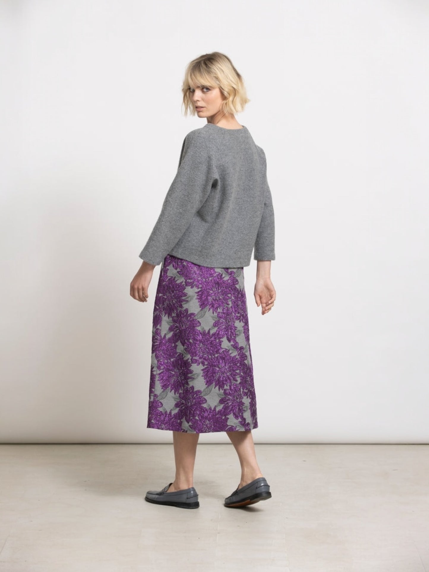 Gigue - TUA grijze rok met print