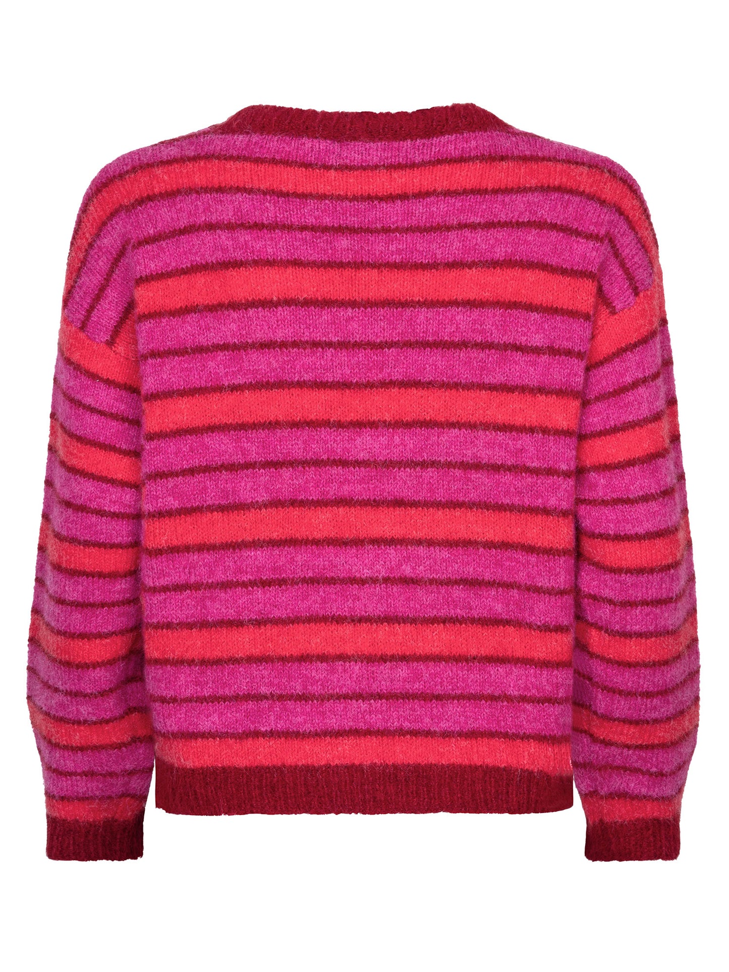Ydence - KNITTED SWEATER ARIA | FUCHSIA/RED