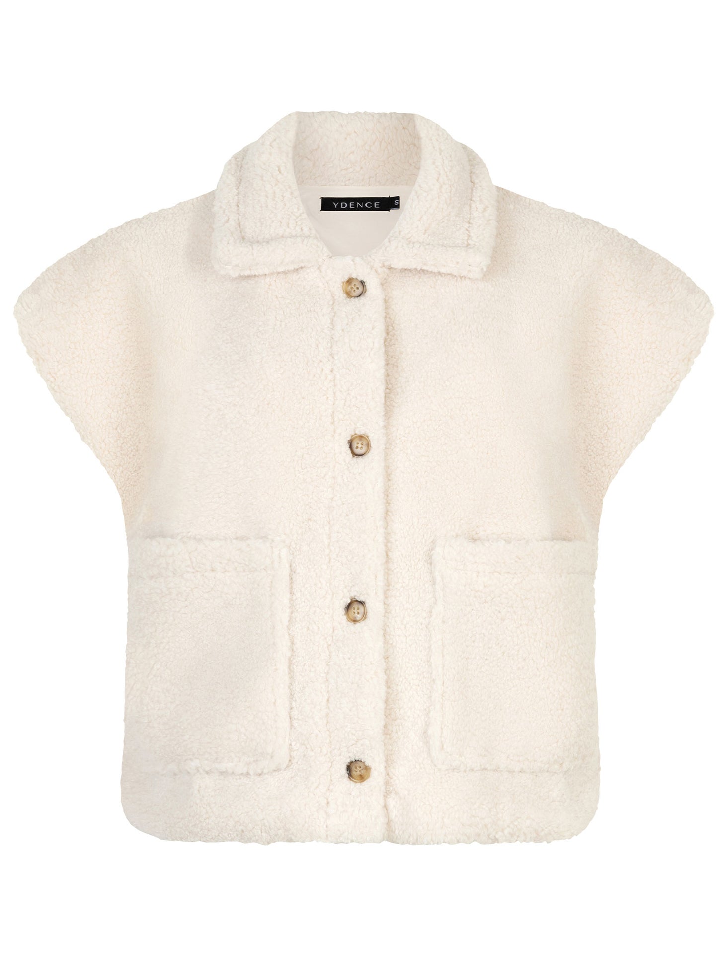 Ydence- gilet REJOU | ECRU