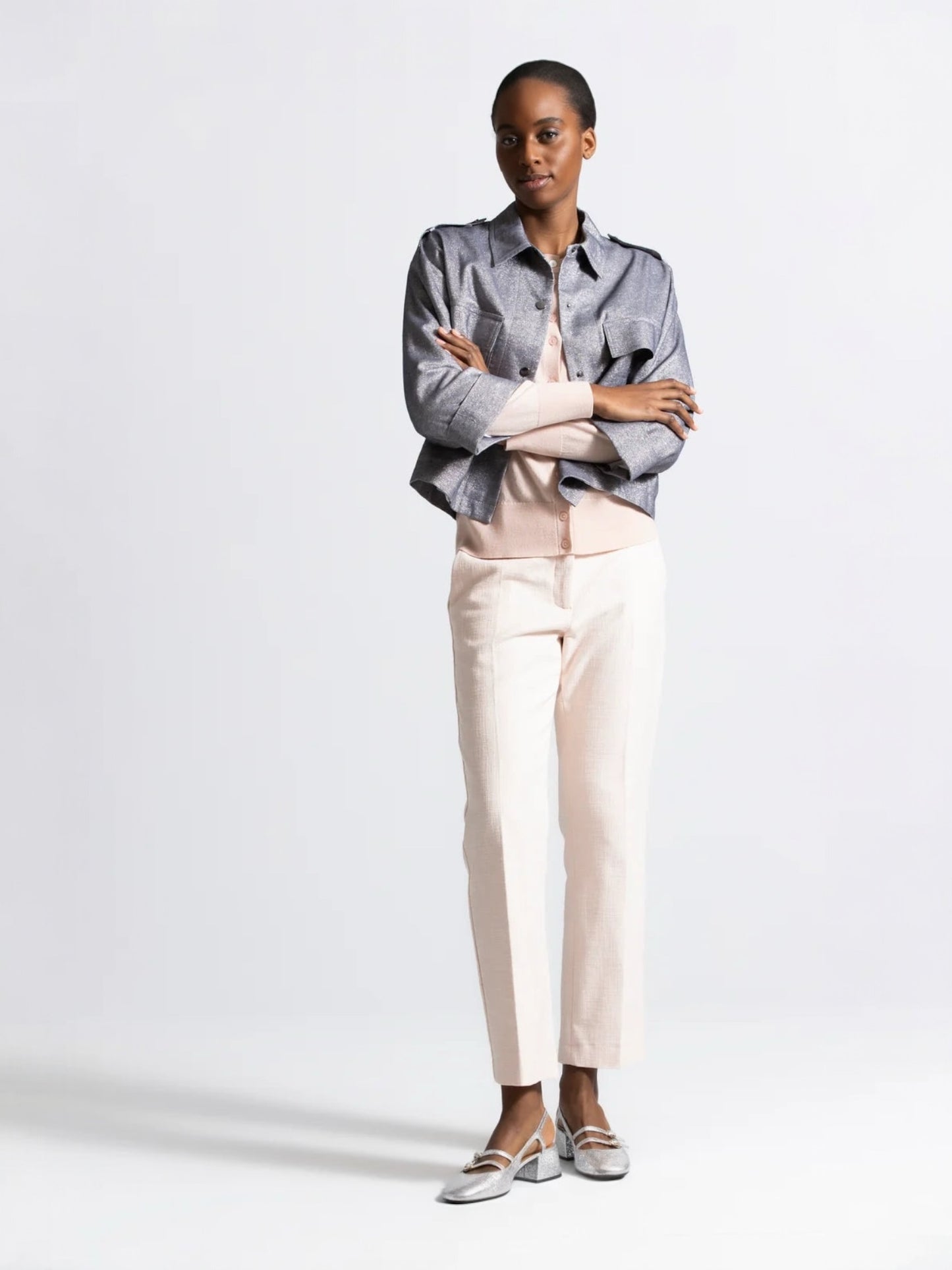 Roze broek RIVOLI regular fit - Gigue