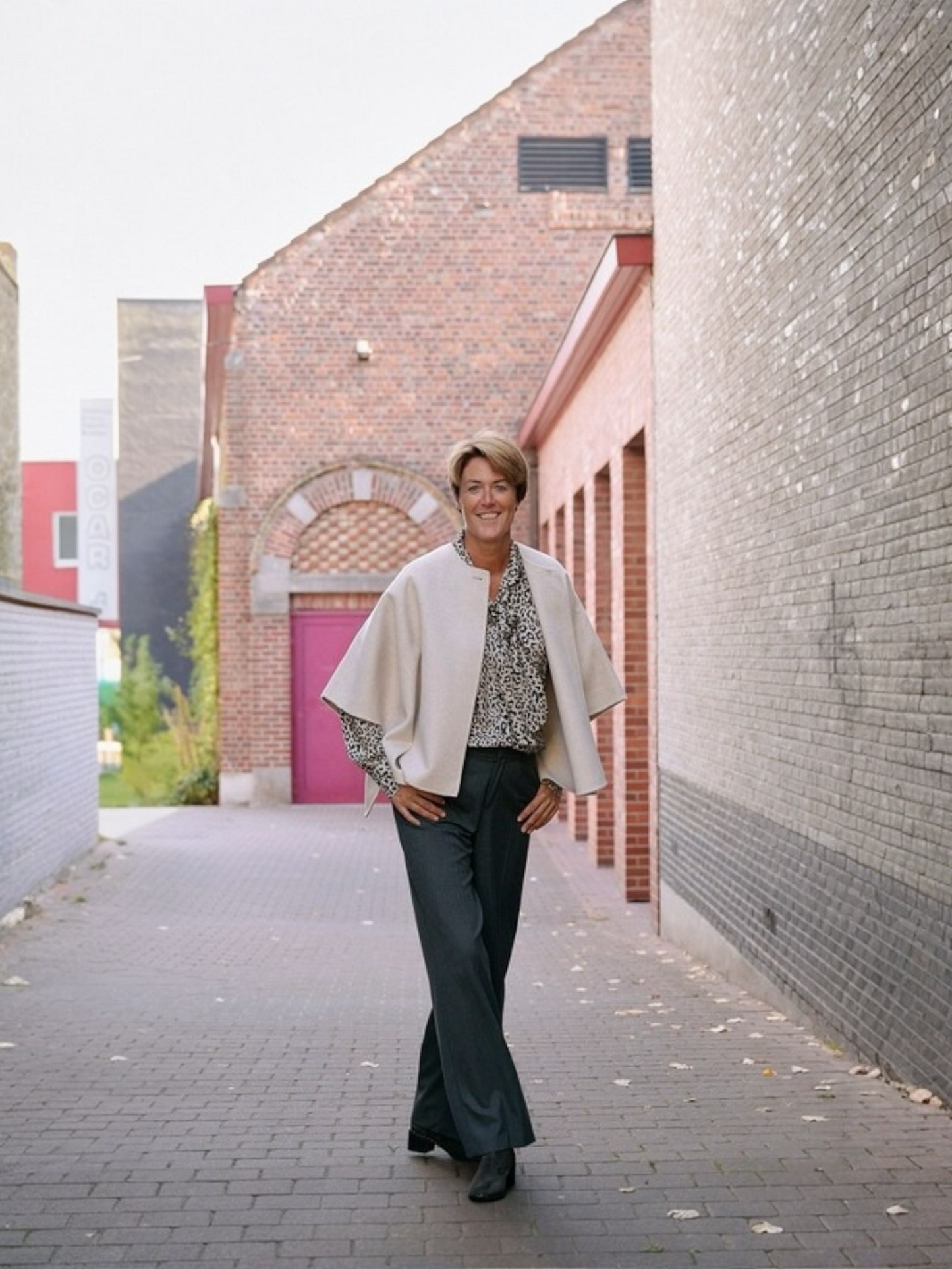 Beaumont - MEREL bloes luipaardprint