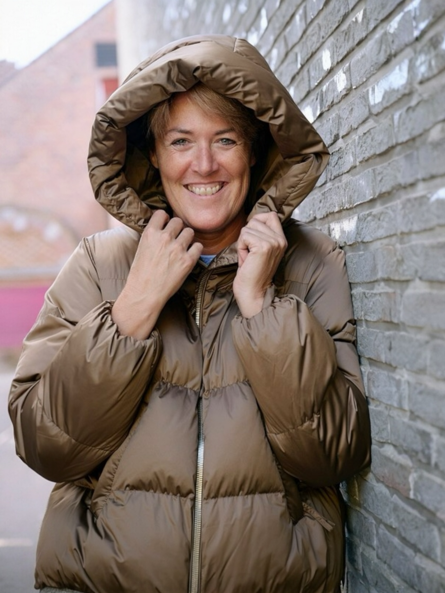 Beaumont - MARIAN korte jas bruin