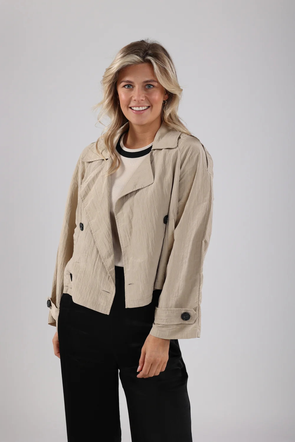 Vest NORA zandkleur - Nukus