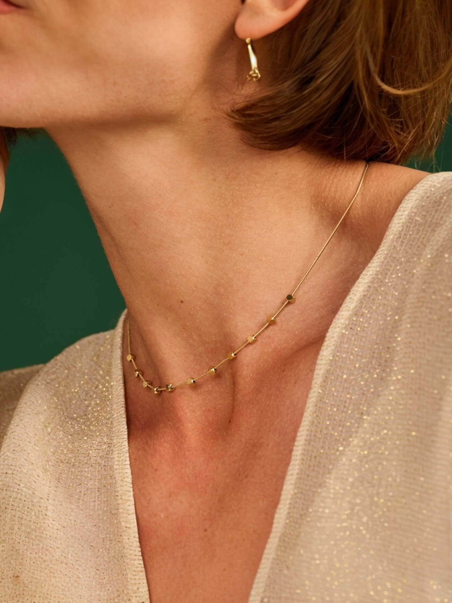 Les Cordes - AAF HALSKETTING GOUDKLEURIG