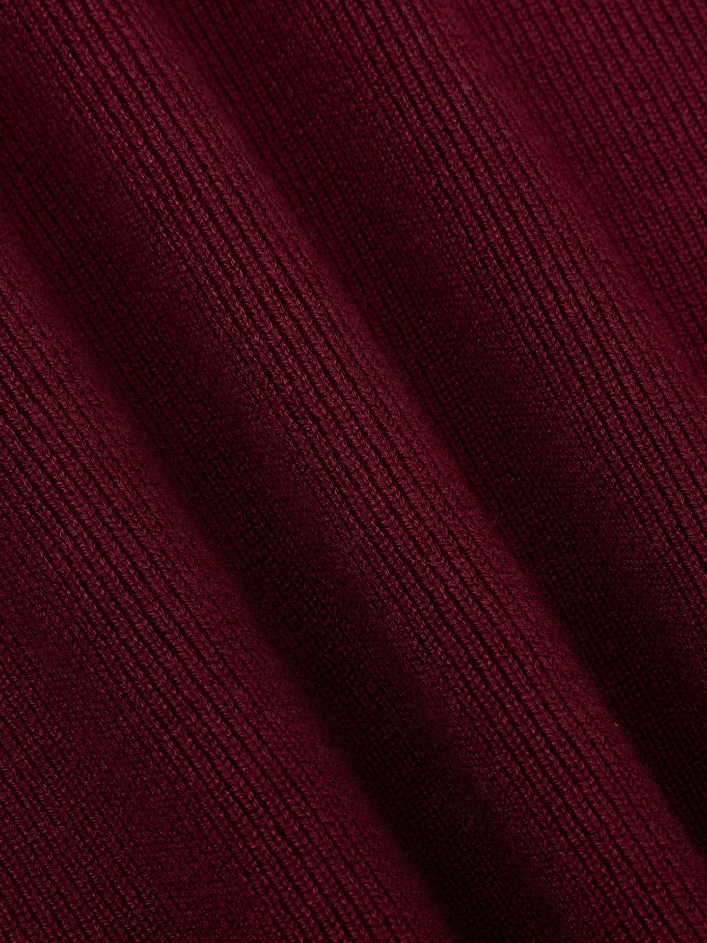 Ydence - KNITTED TOP SHIRLEY | BURGUNDY