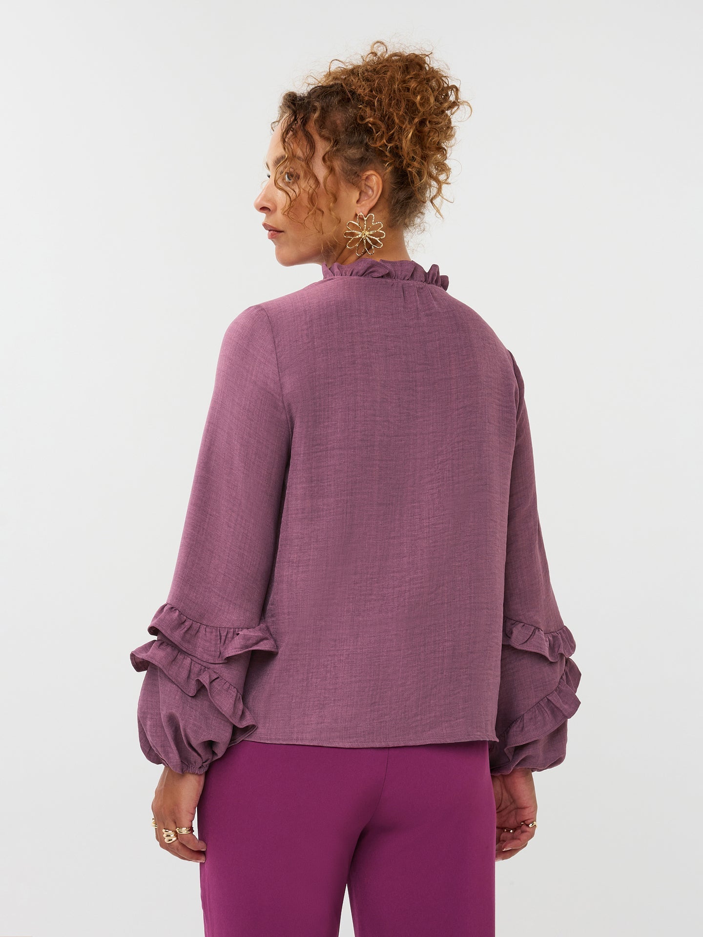 Ydence - BLOUSE JACKY | MAUVE