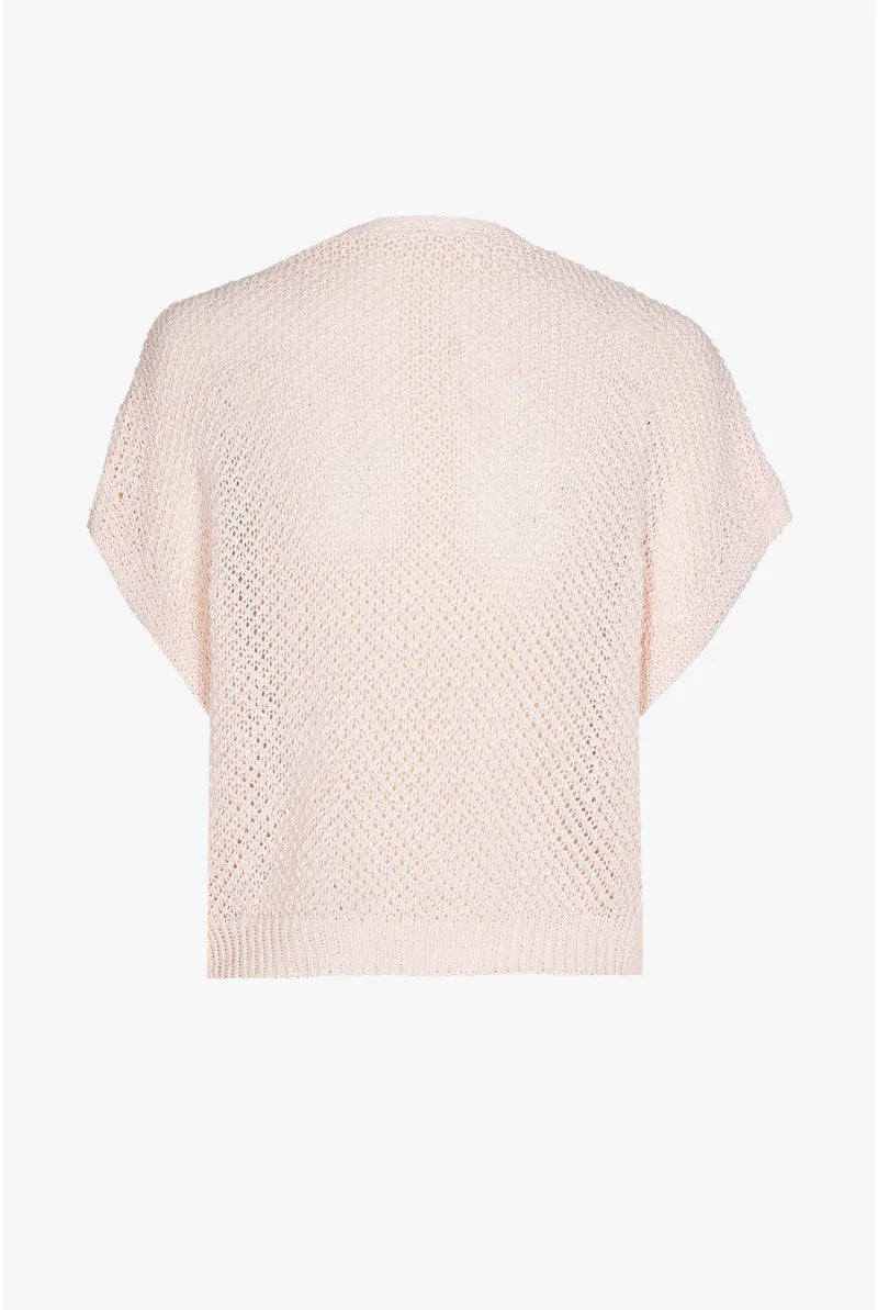 Mouwloze gilet ALETA roze - Xandres