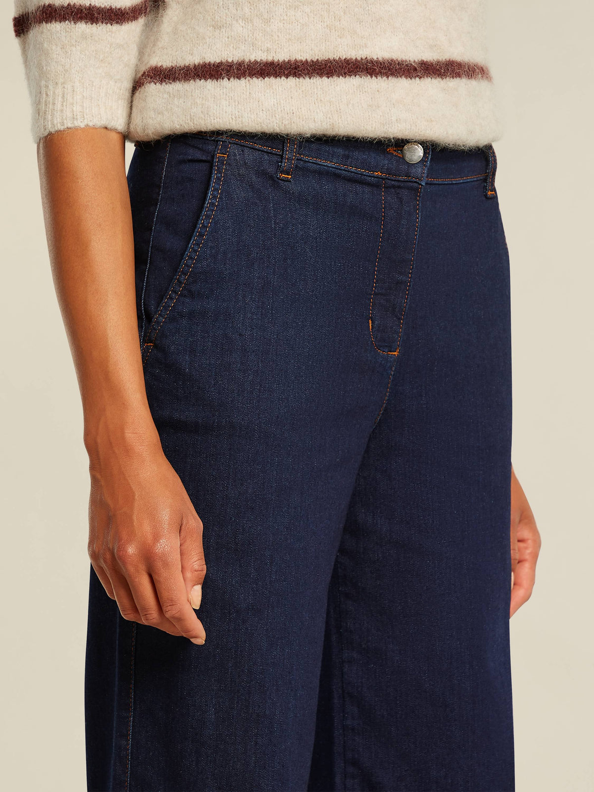 Beaumont - donkerblauwe jeans ROSE