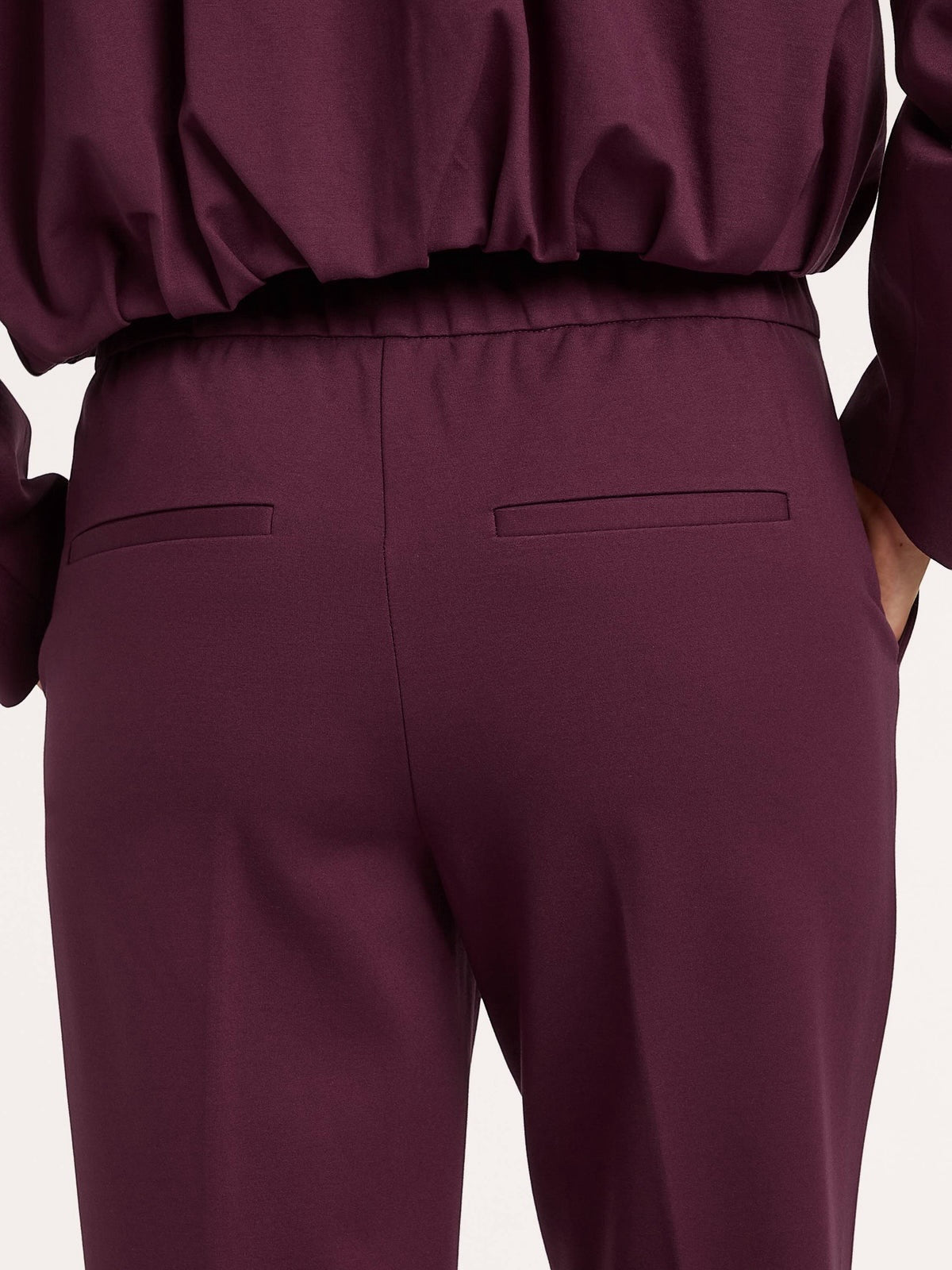 Beaumont broek Hope donker bordeaux