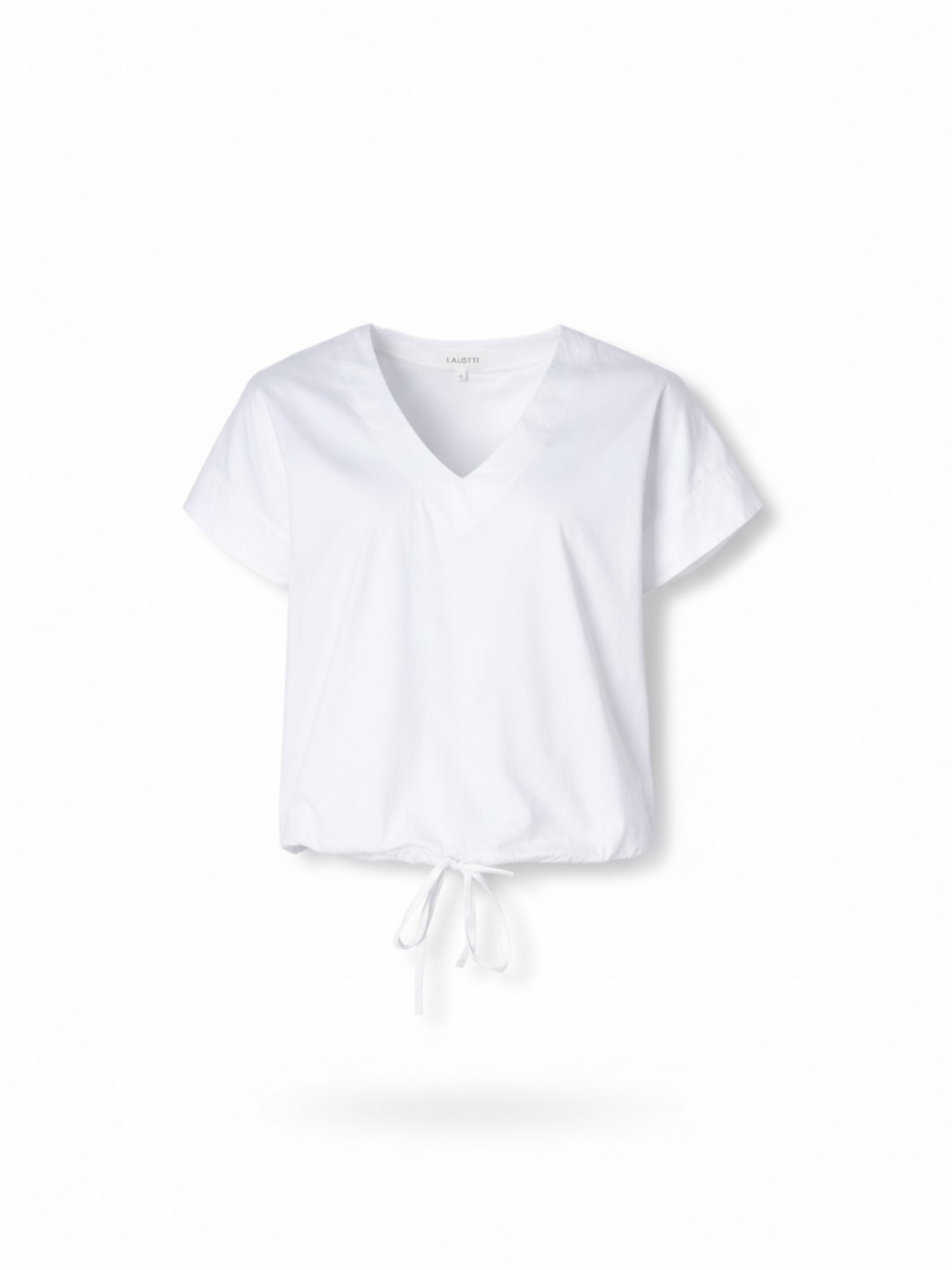 Lalotti - MICH BLOUSE MET STROP - WHITE