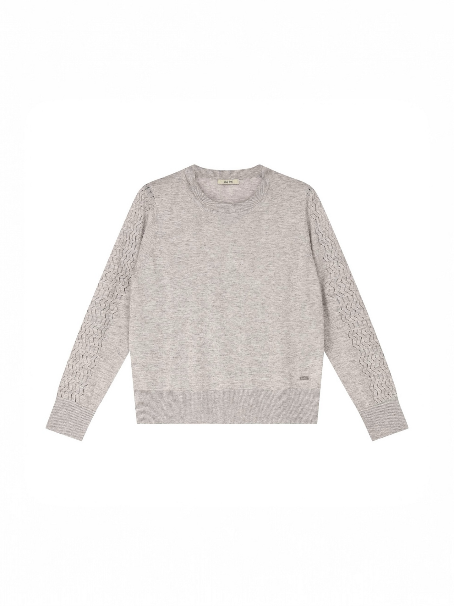 Blue Bay - pull grijs CECILE