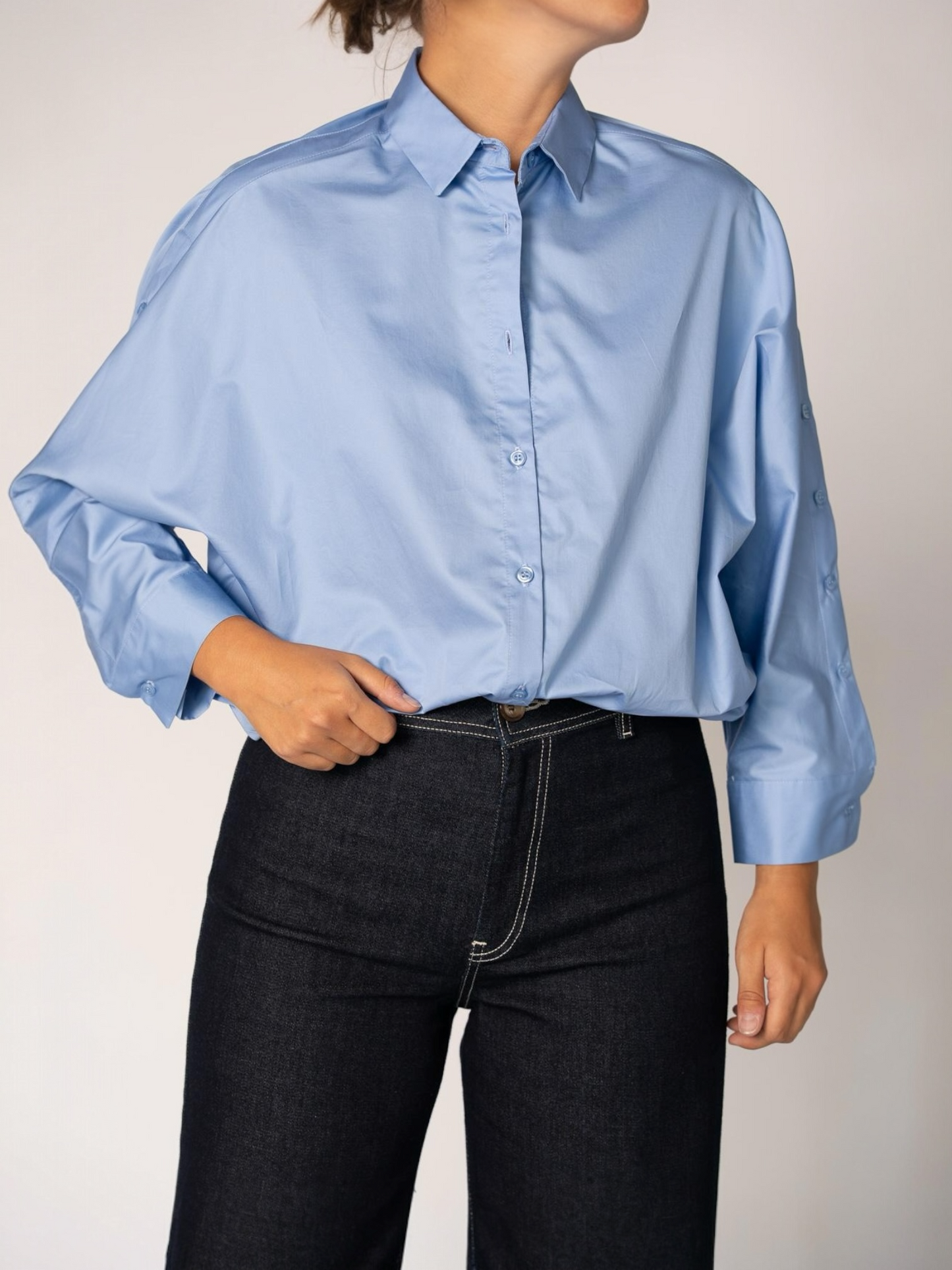 Lalotti - oversized bloes TINO light blue