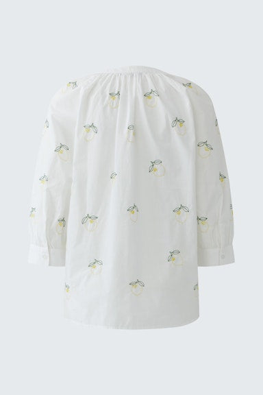 Oui - witte bloes v-hals (97583)