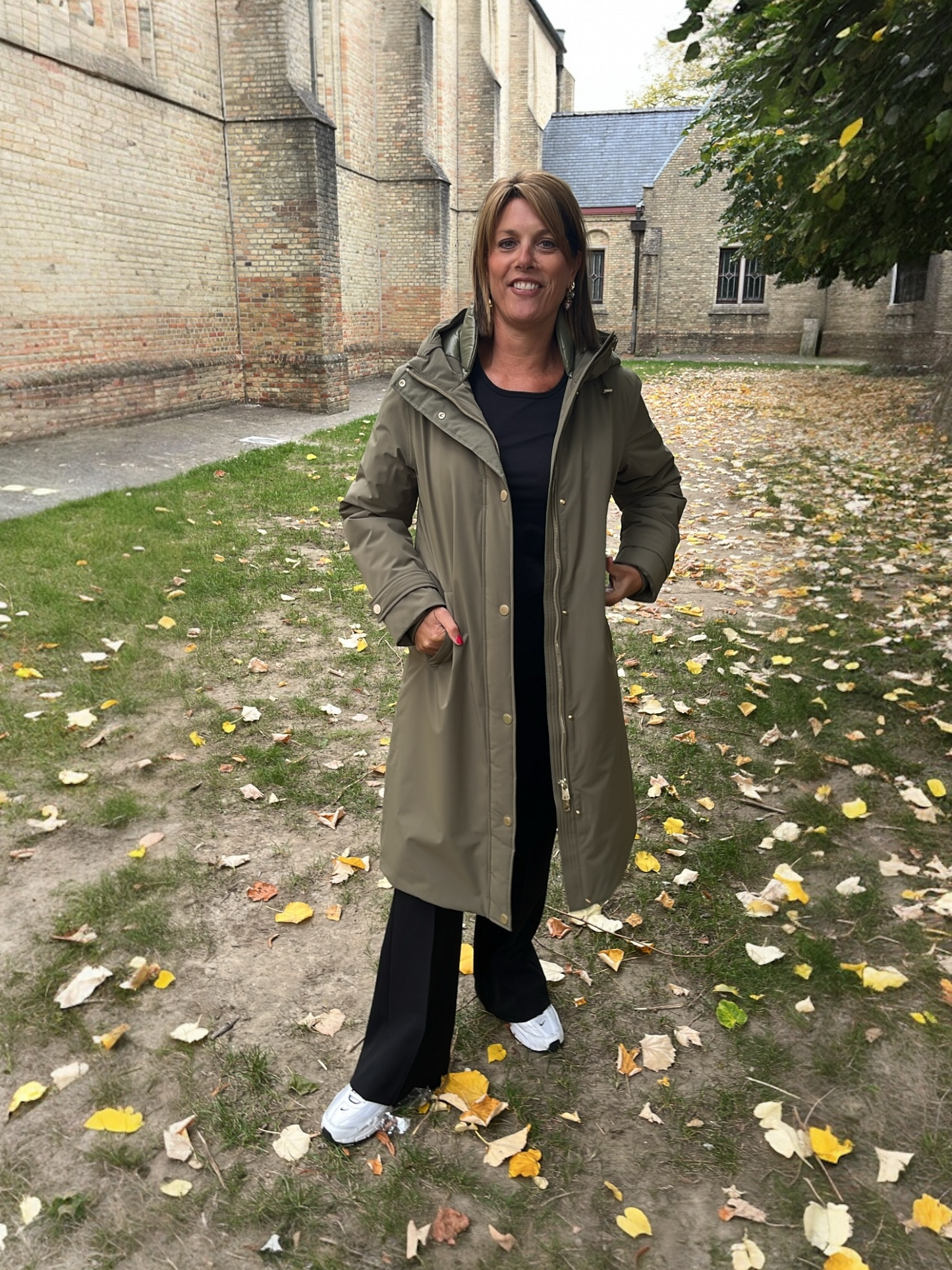 Beaumont - jas ELIZA khaki