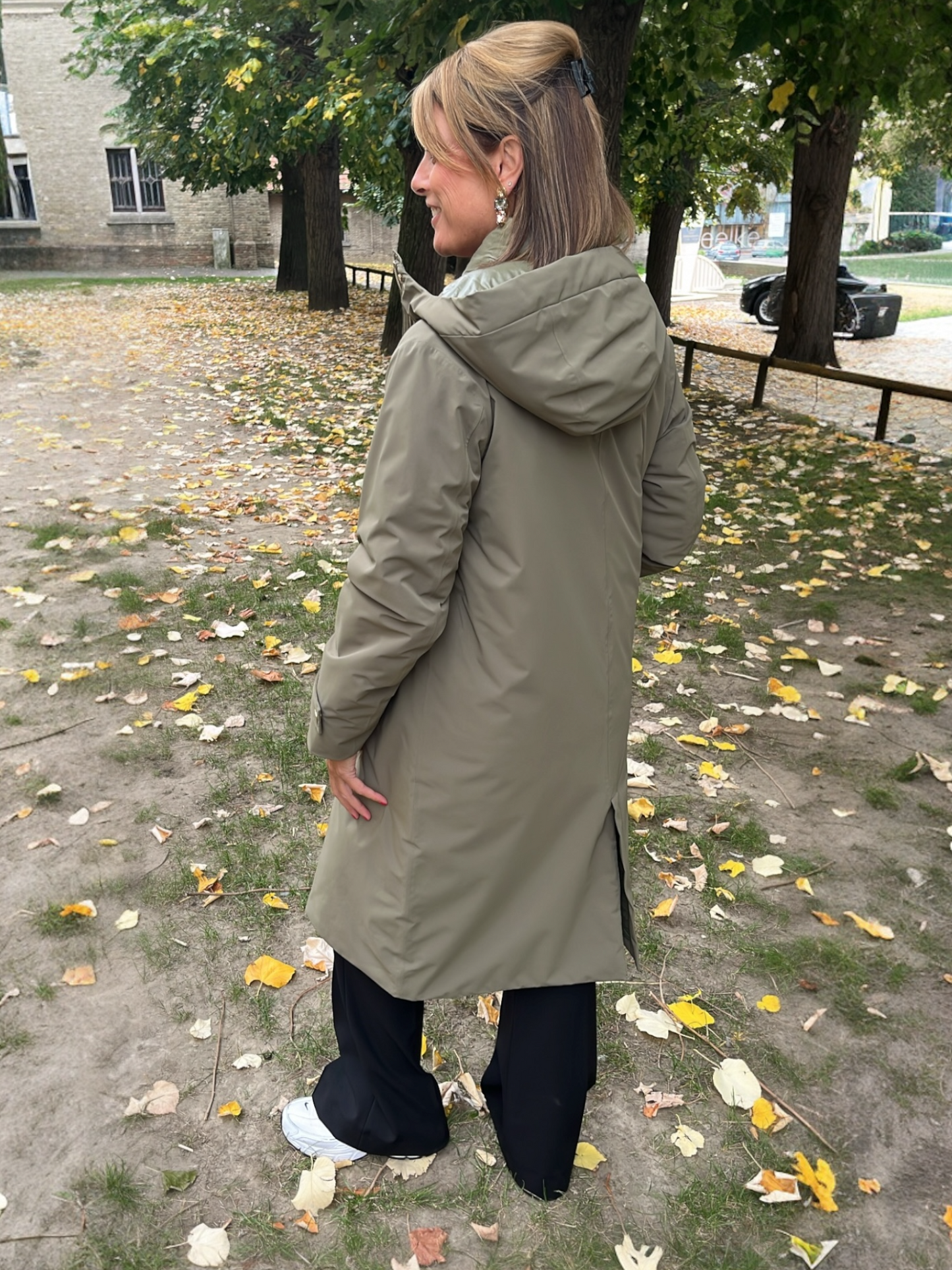 Beaumont - jas ELIZA khaki